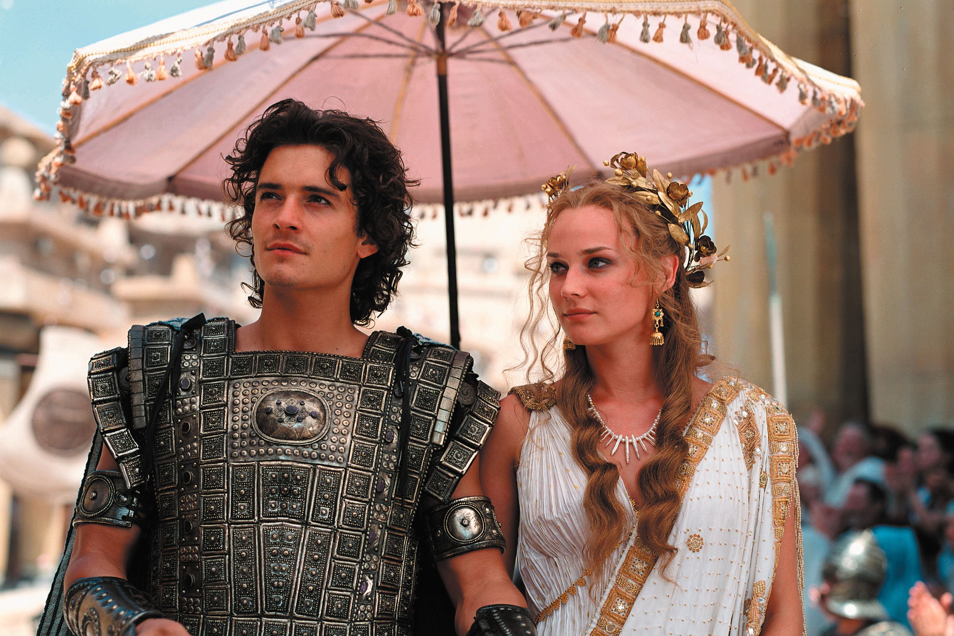 Orlando Bloom and Diane Kruger in ‘Troy'