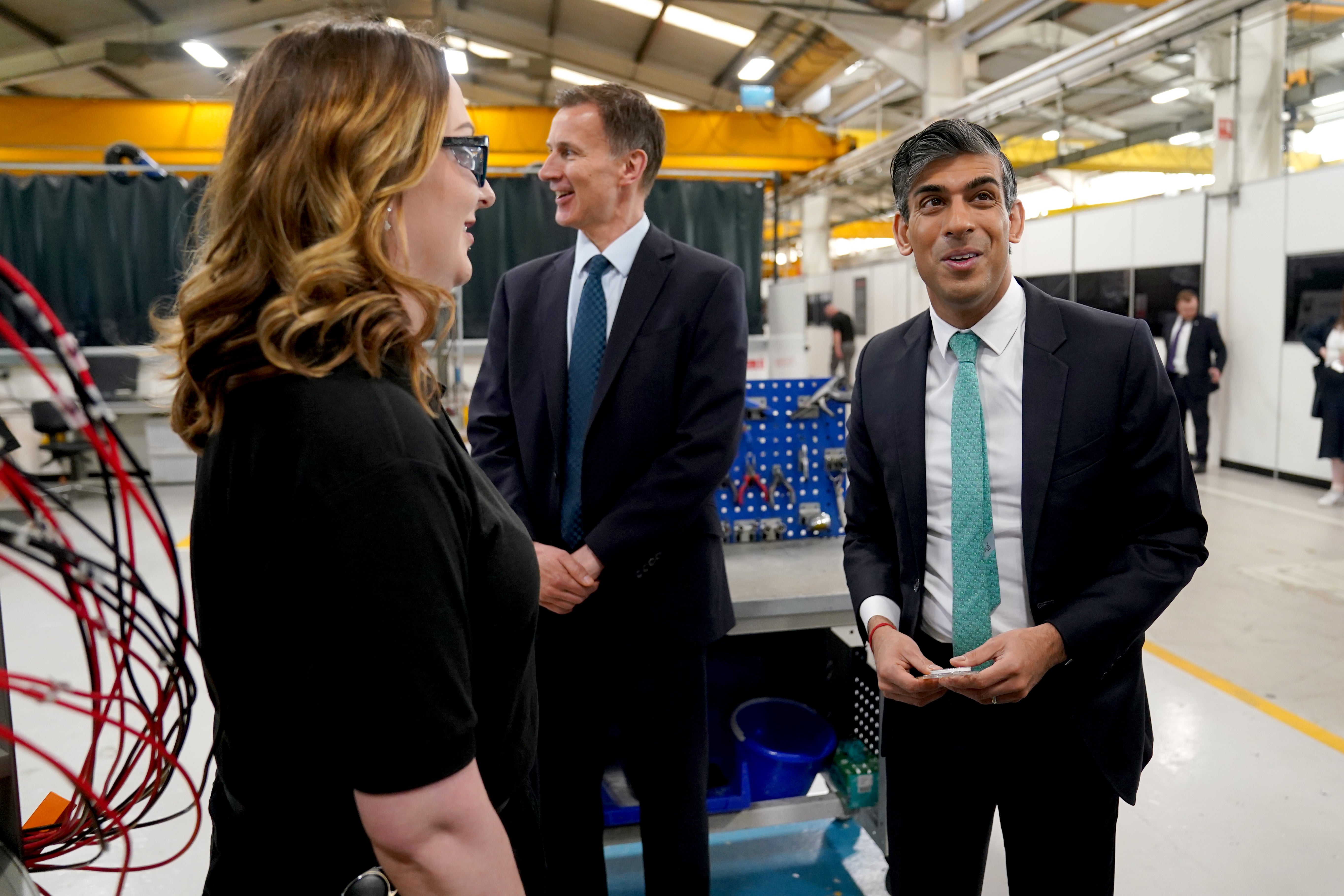 Jeremy Hunt and Rishi Sunak claim the economy has ‘turned a corner’