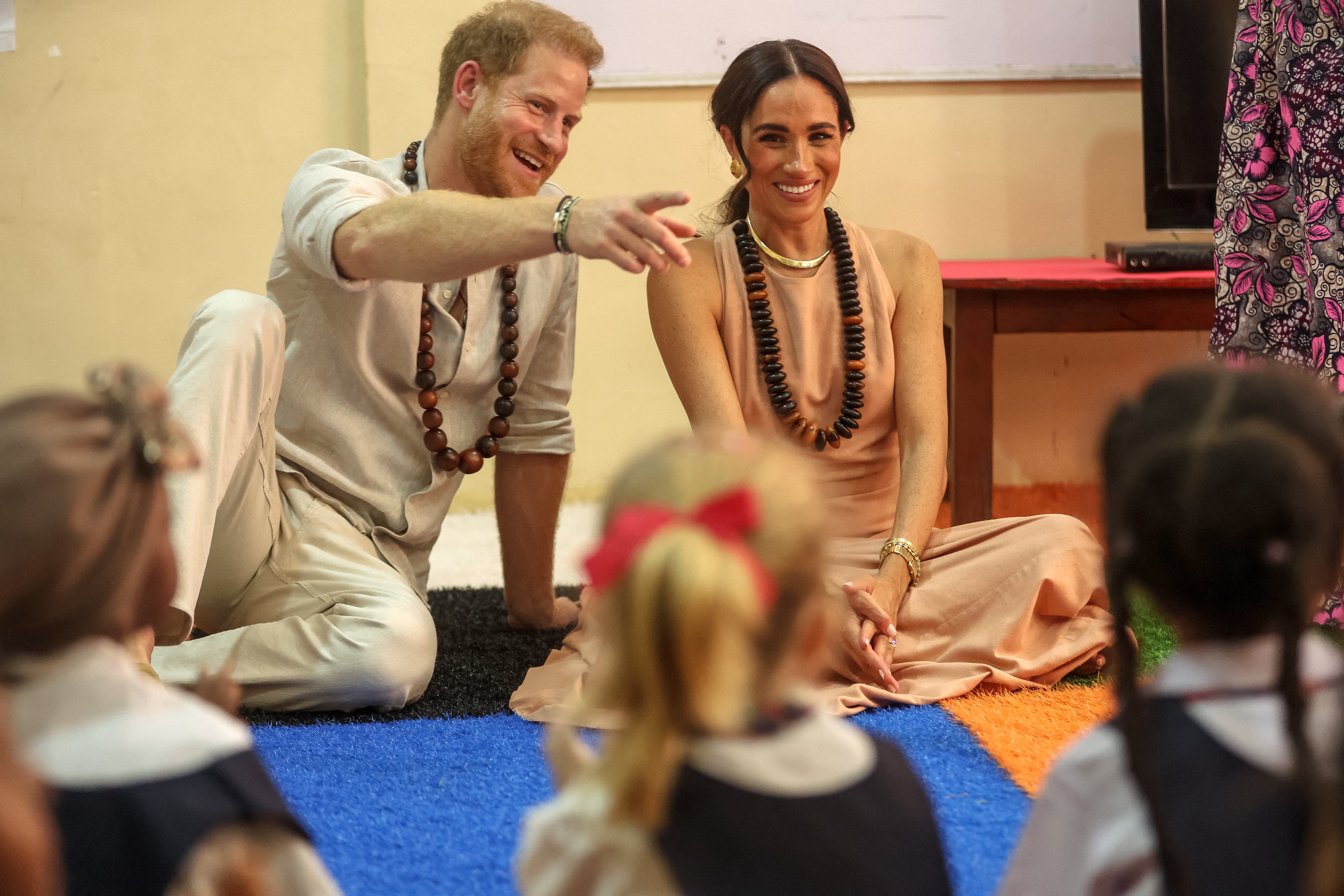 Harry promoted mental health awareness at the school