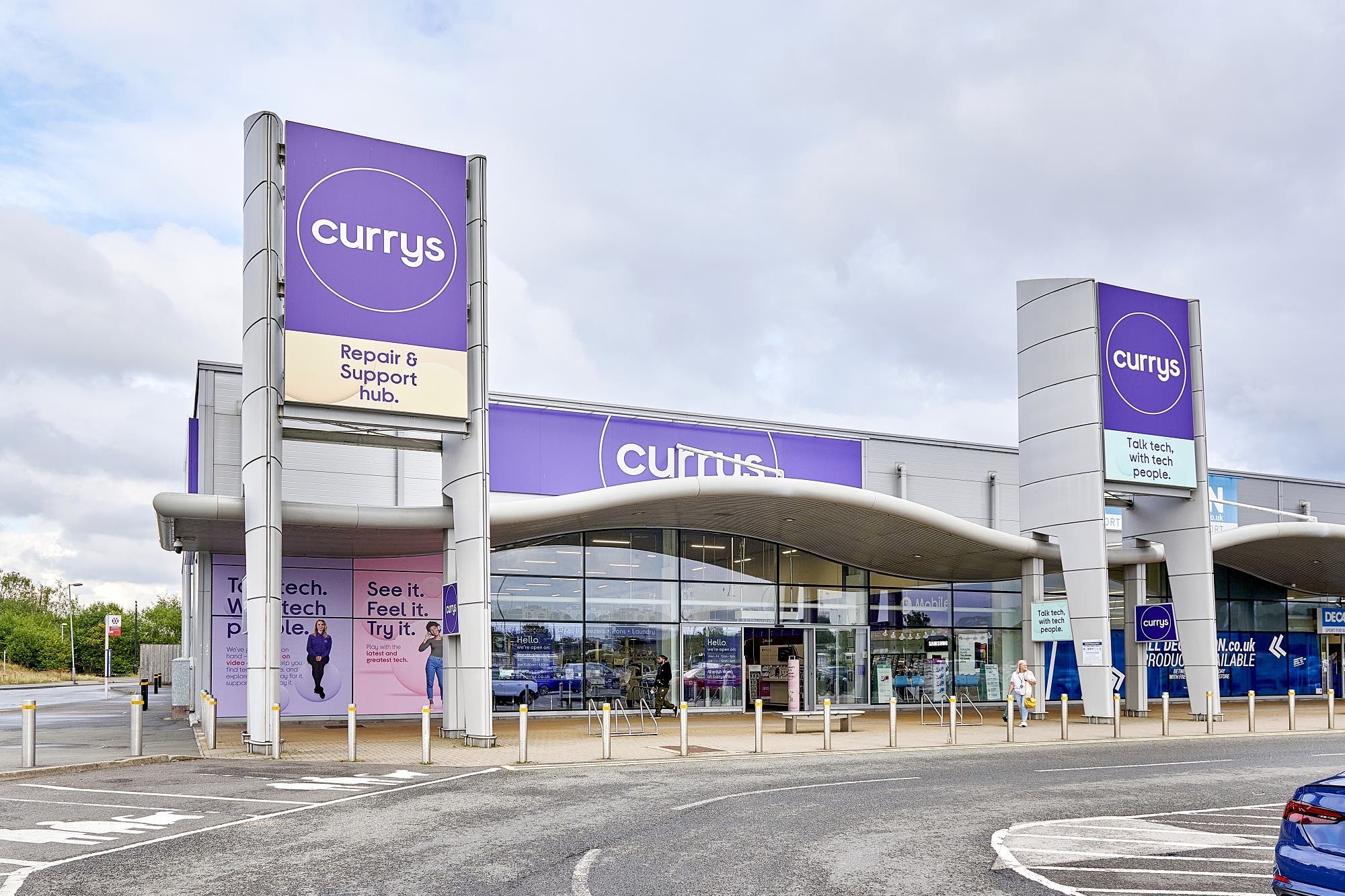 Currys is set to reveal slower yearly sales (Currys/PA)