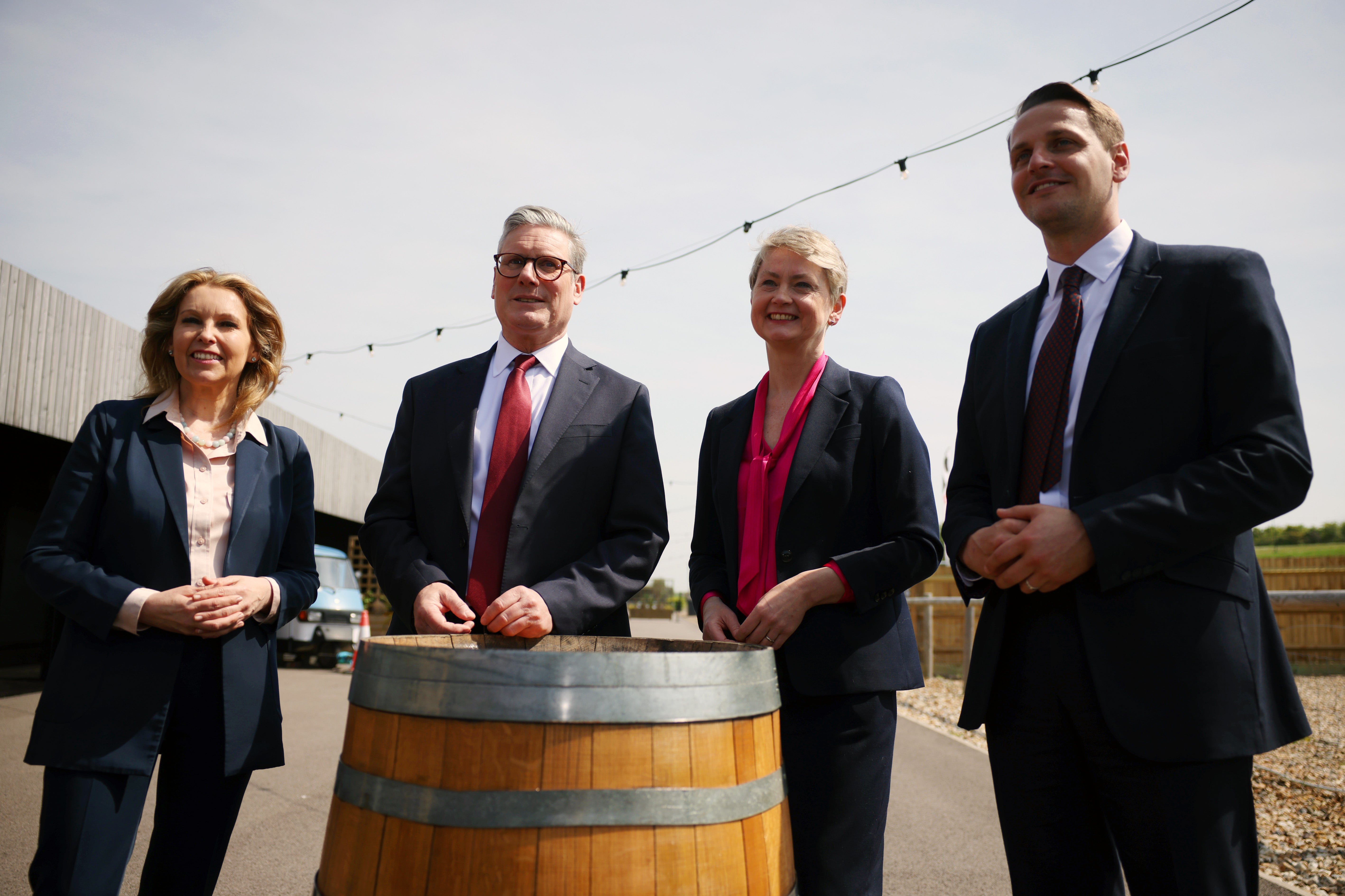 Mike Tapp joined Sir Keir Starmer, Yvette Cooper and Natalie Elphicke to launch Labour’s plans for a new Border Security Command