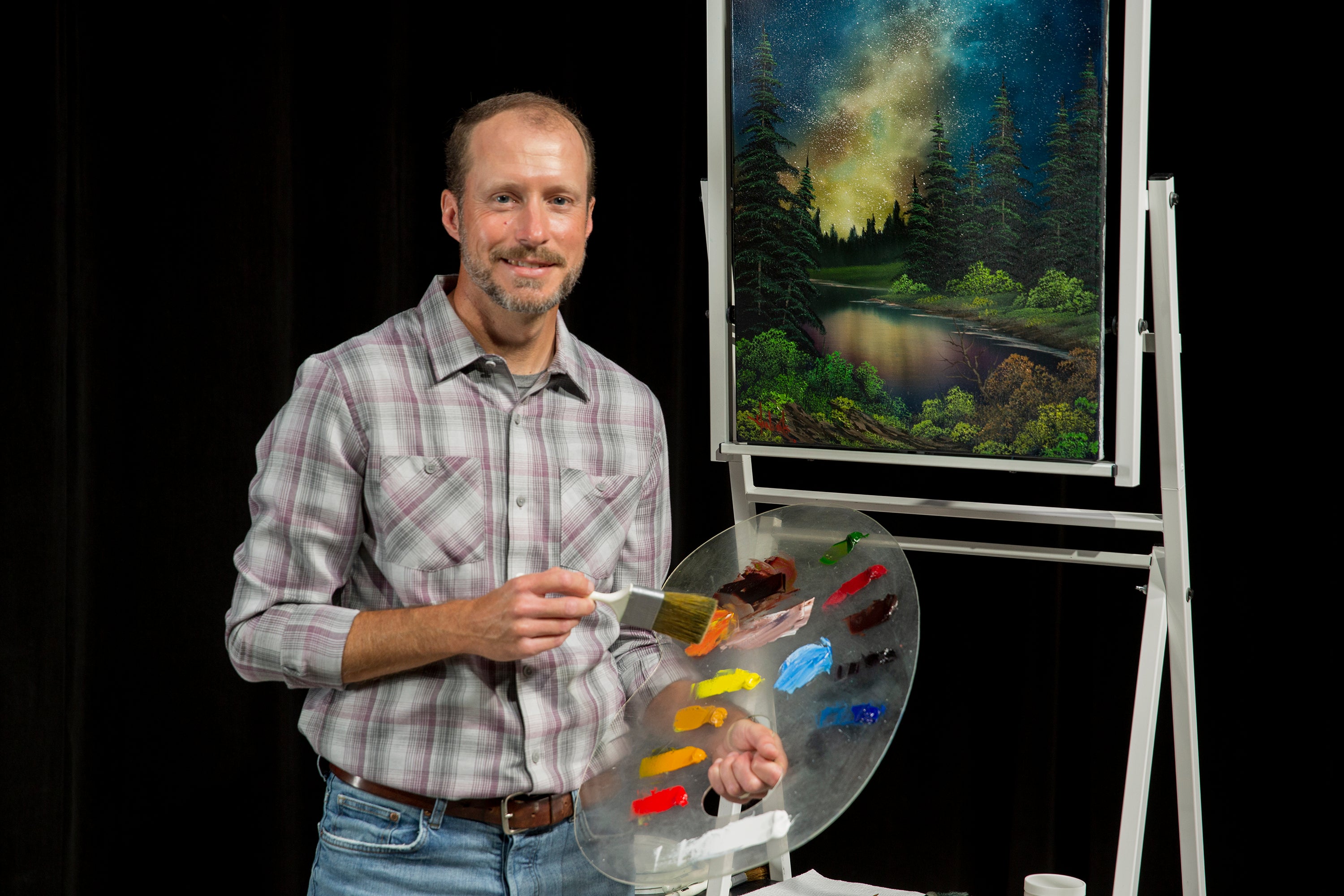 Nicholas Hankins teaches ‘The Joy of Painting with Nicholas Hankins: Bob Ross’ Unfinished Season’