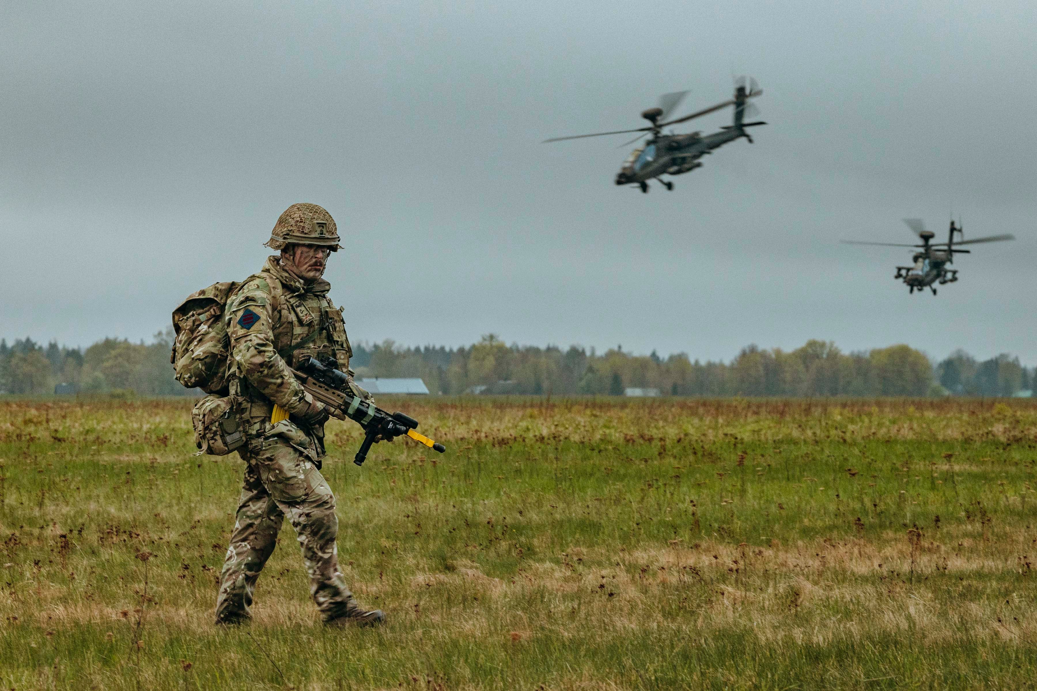 Soldier from 23 Parachute Engineer Regiment, Royal Engineers Corps