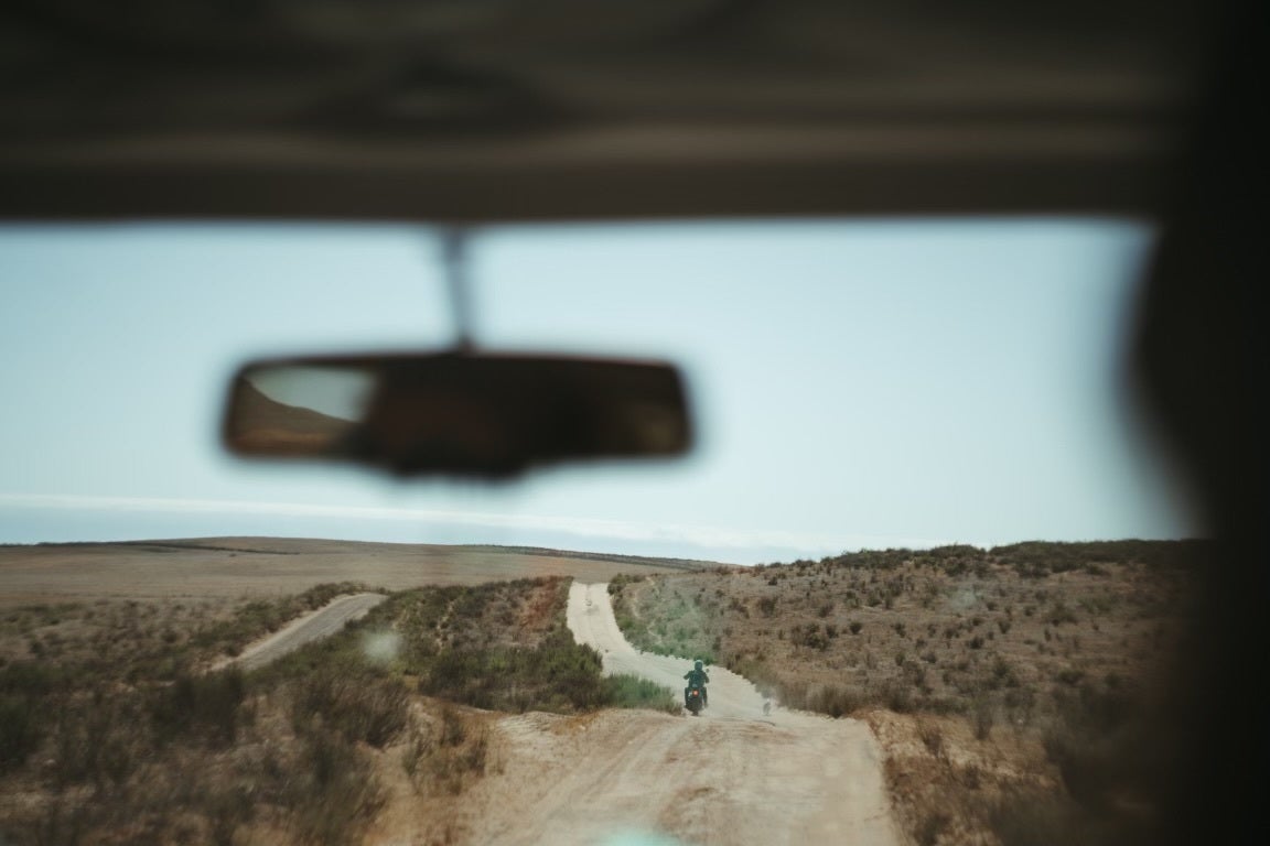 Driving near Punta San José, Baja California