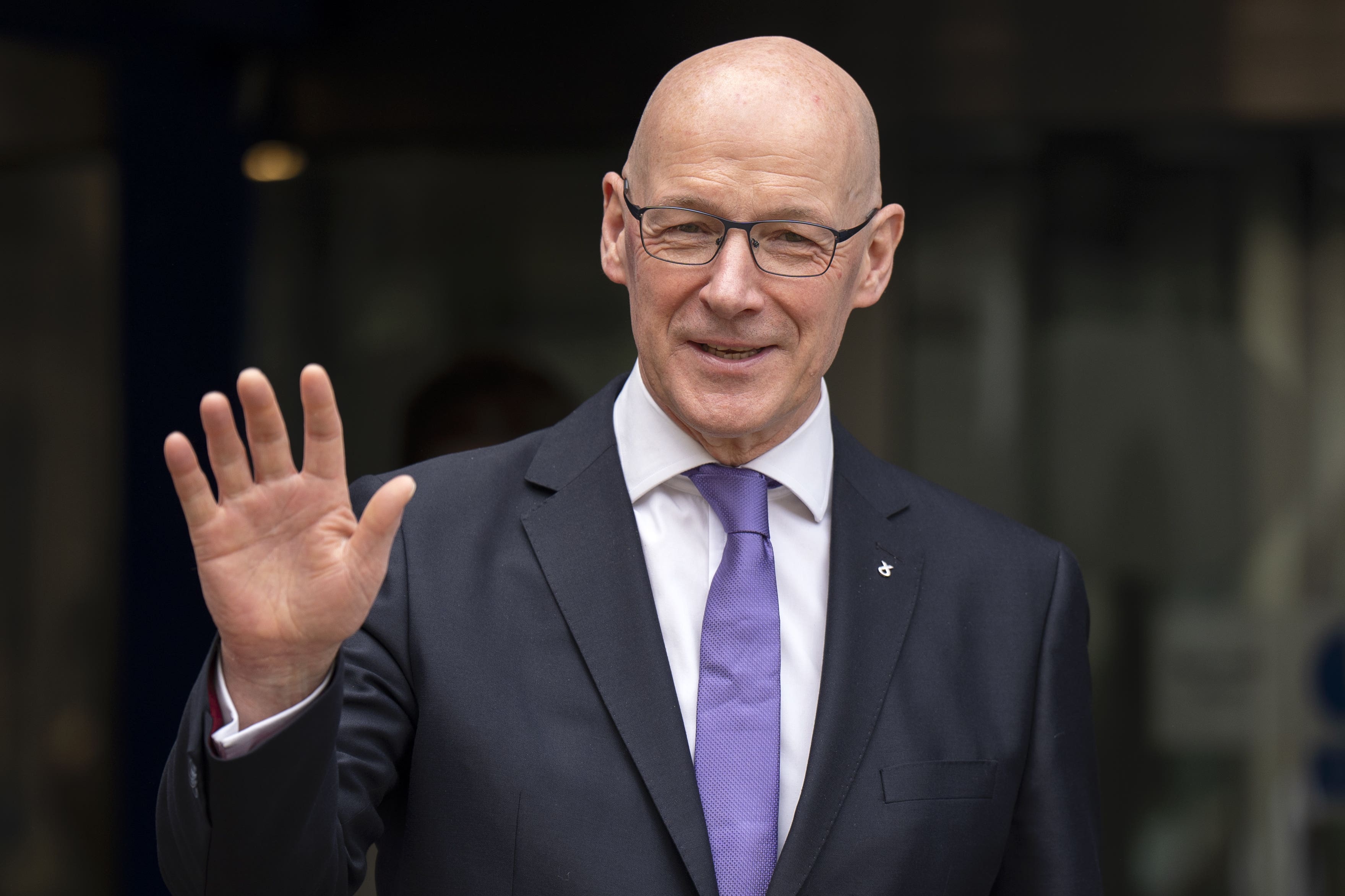 First Minister John Swinney said he is focusing the Scottish Government on key priorities (Jane Barlow/PA)