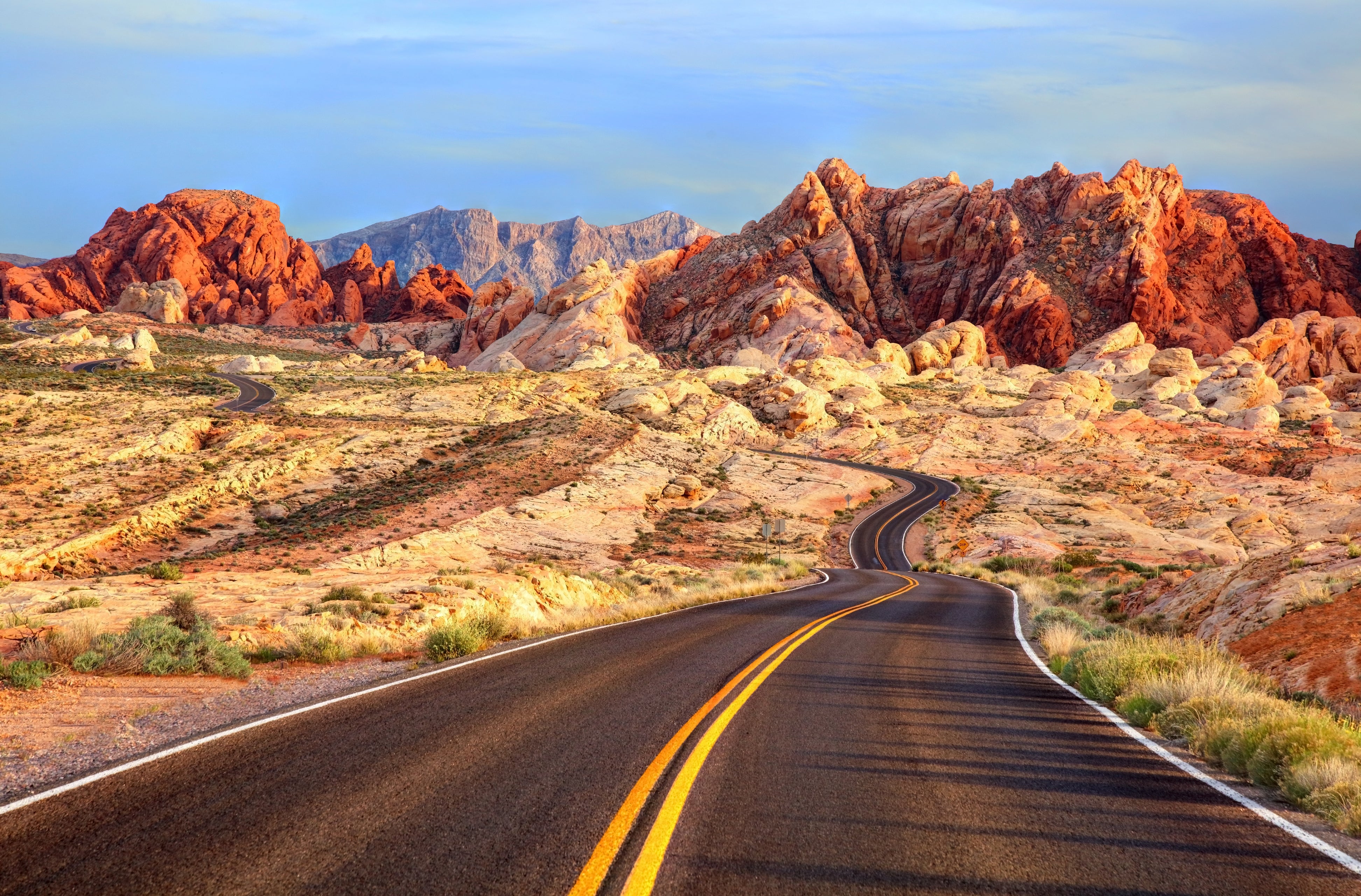 Peak performance: the Valley of Fire State Park, 50 miles northeast of Las Vegas