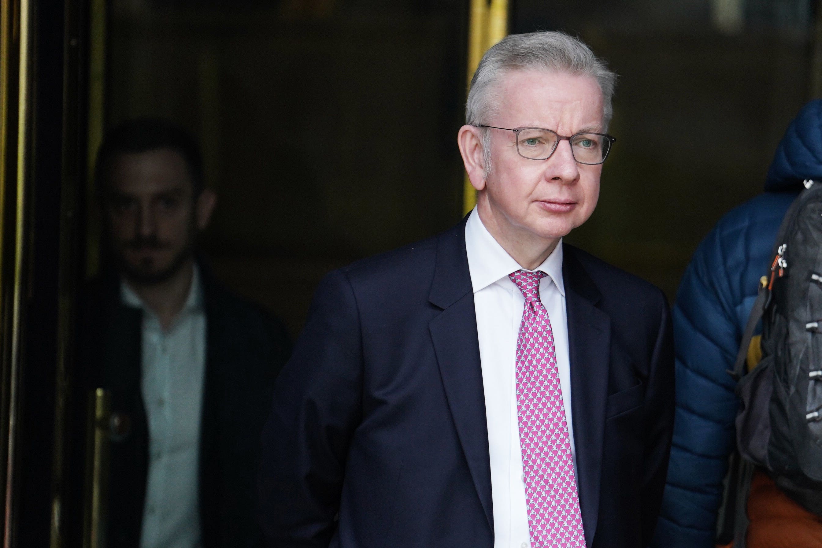 Michael Gove said not enough homes had been built in the past few years (Jordan Pettitt/PA)