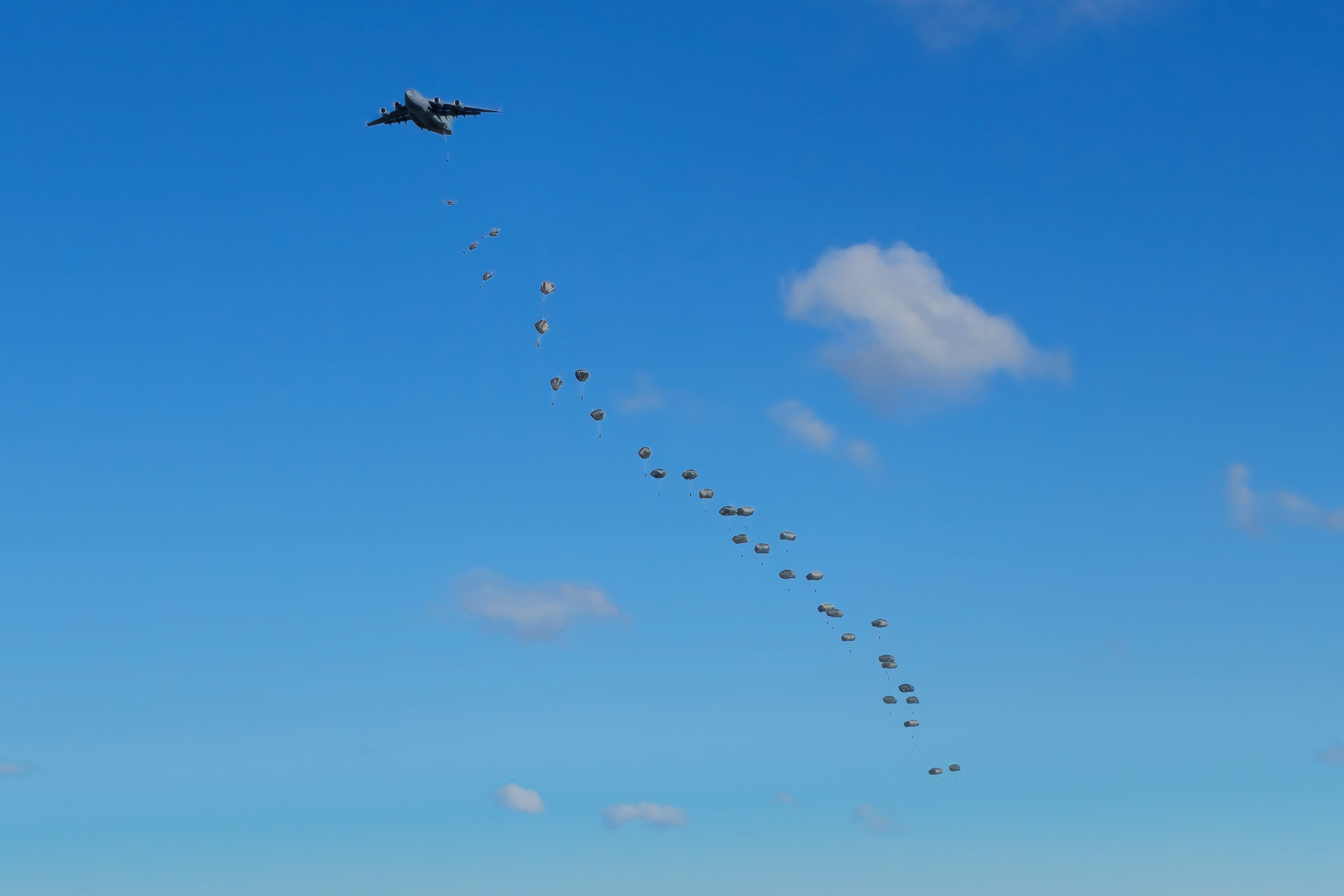 The Nato exercises over Estonia