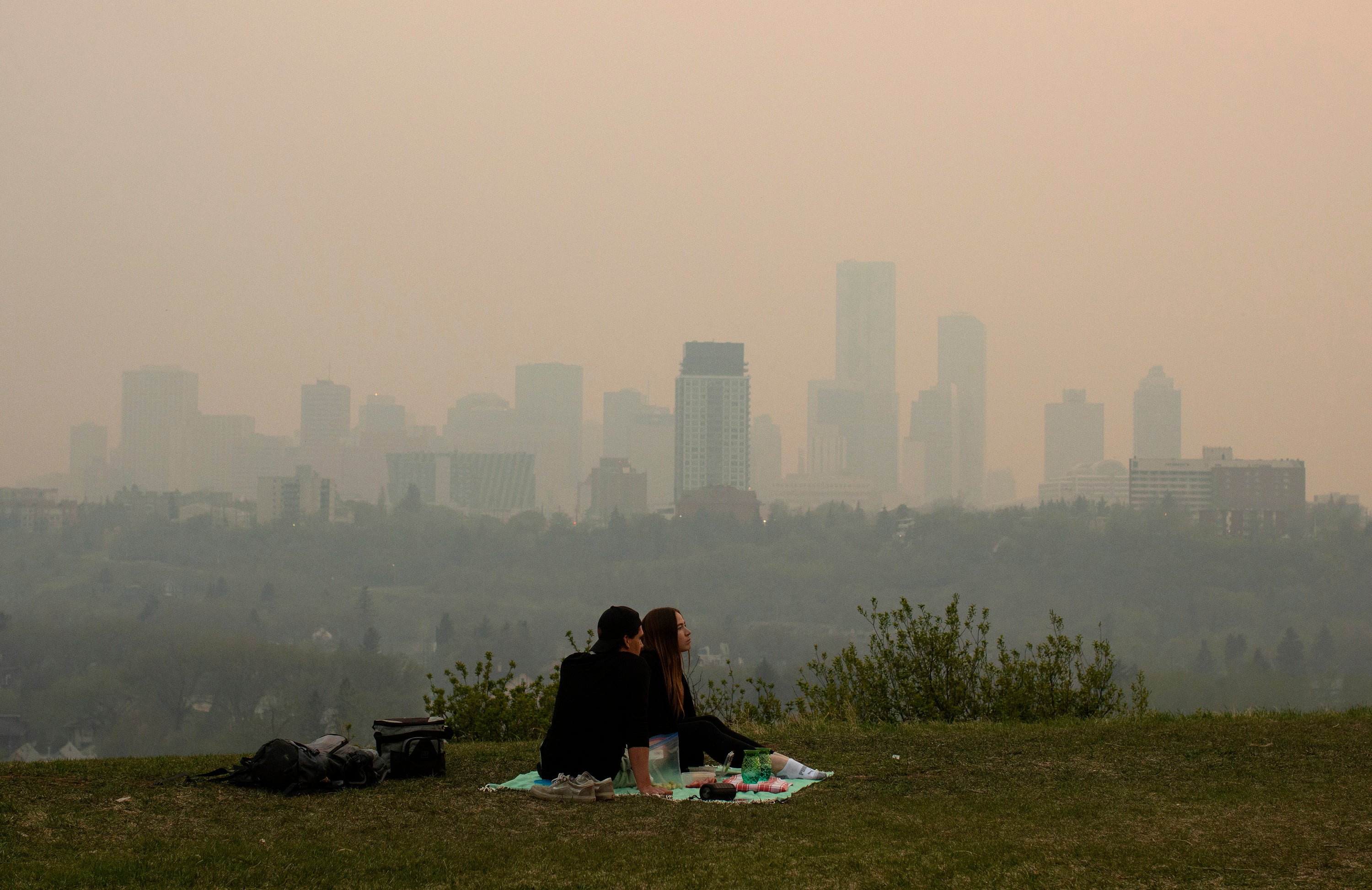 APTOPIX Canada Wildfires