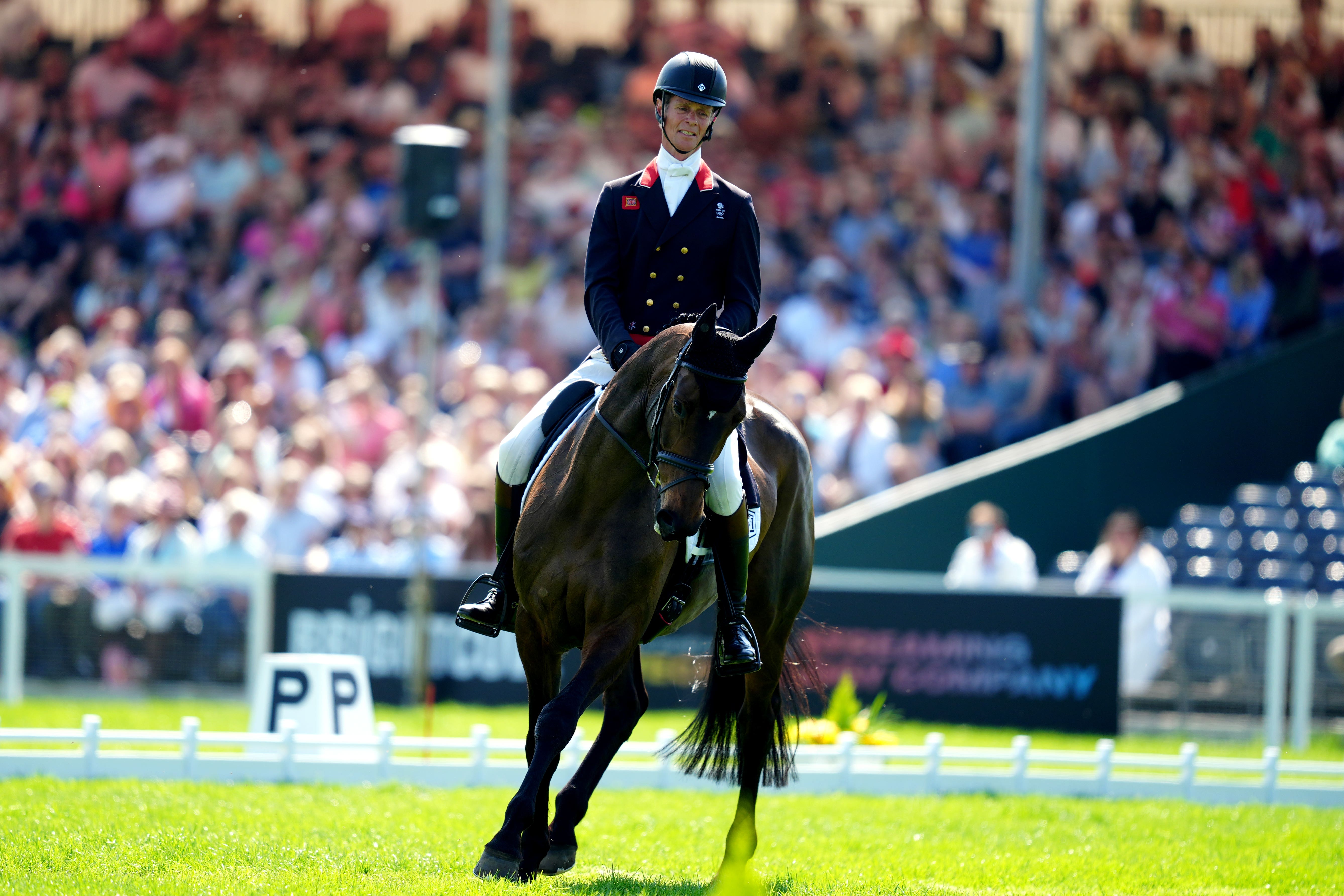 William Fox-Pitt has made his farewell appearance at the Badminton Horse Trials (David Davies/PA)