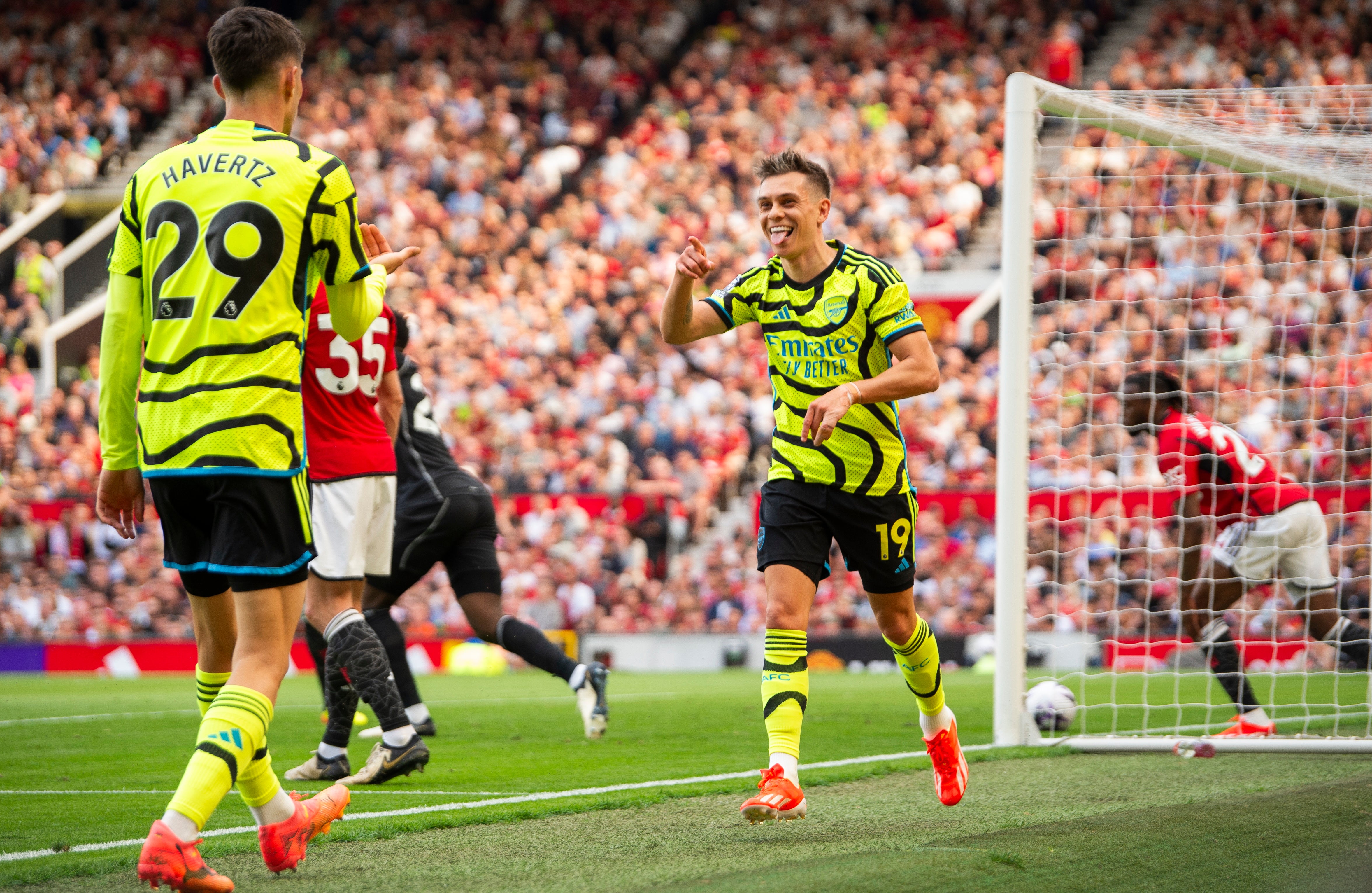 Leandro Trossard’s goal was the difference between to the two sides.