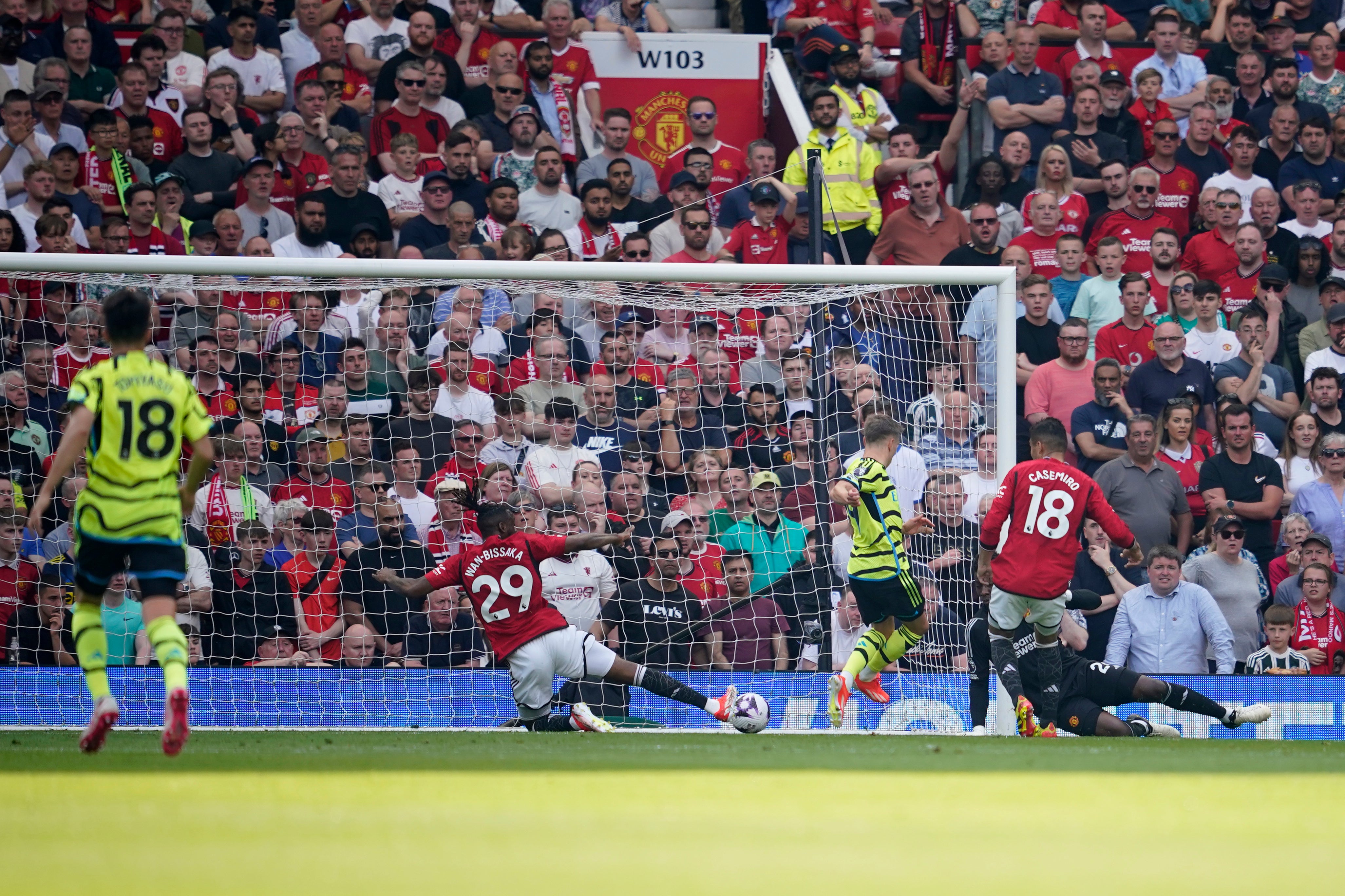 Leandro Trossard’s goal handed Arsenal victory at Old Trafford – meaning this squad go to the last day of the season with the title still alive