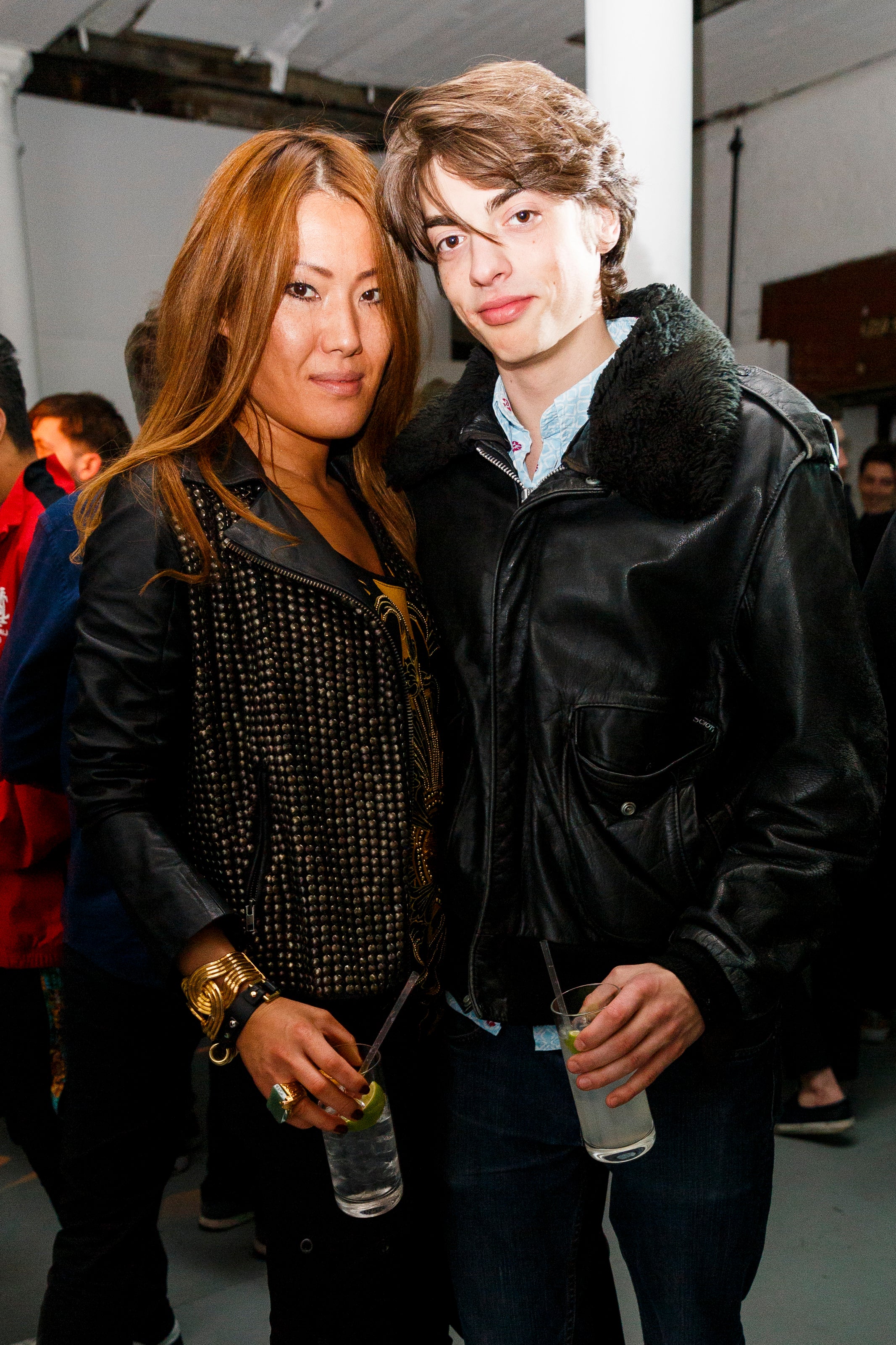 Bailey with his ex wife Mimi Nishikawa in 2015