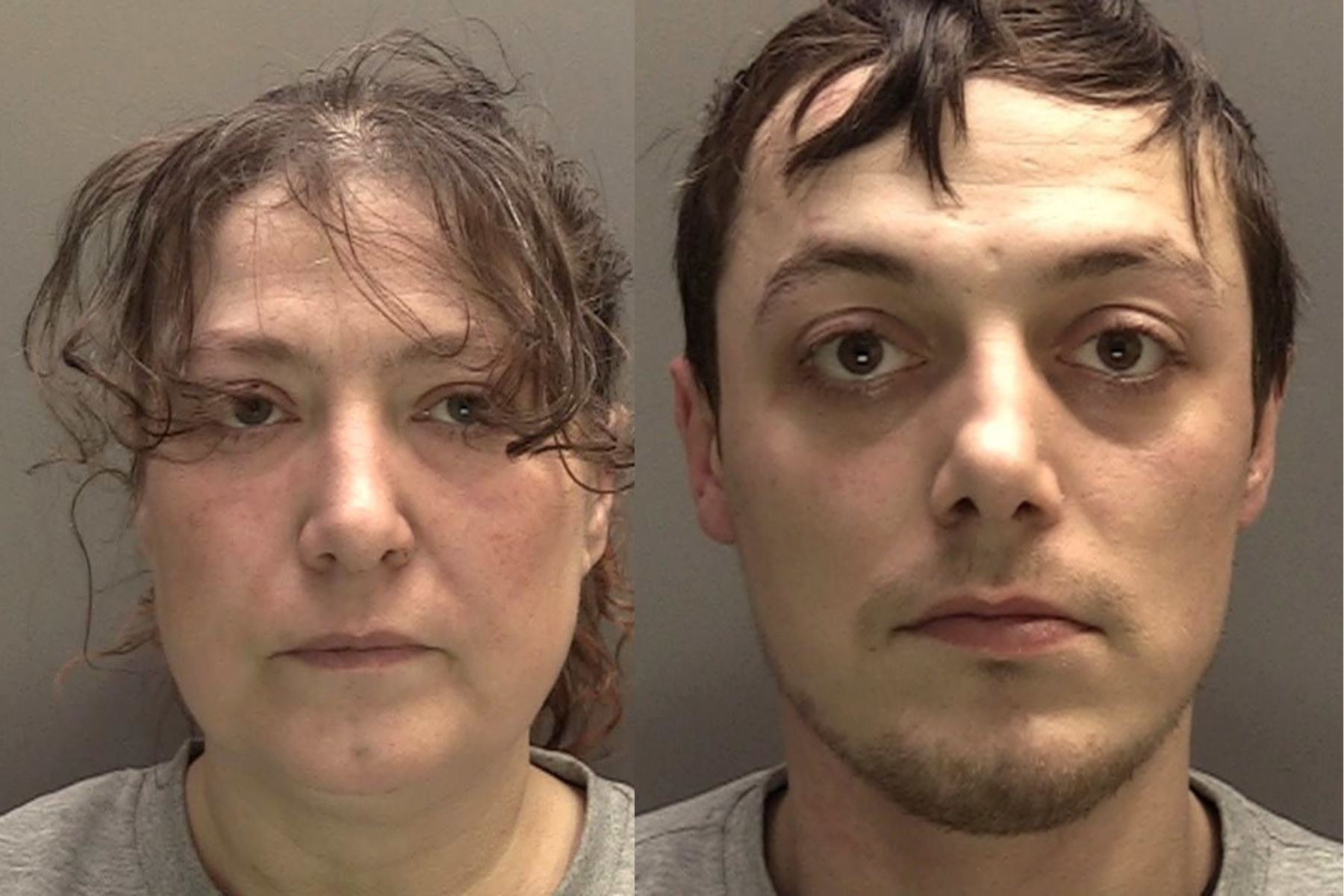 Amanda Young, 49, and Lewis Young, 30, were given a two-year prison sentence after he pleaded guilty to being the owner