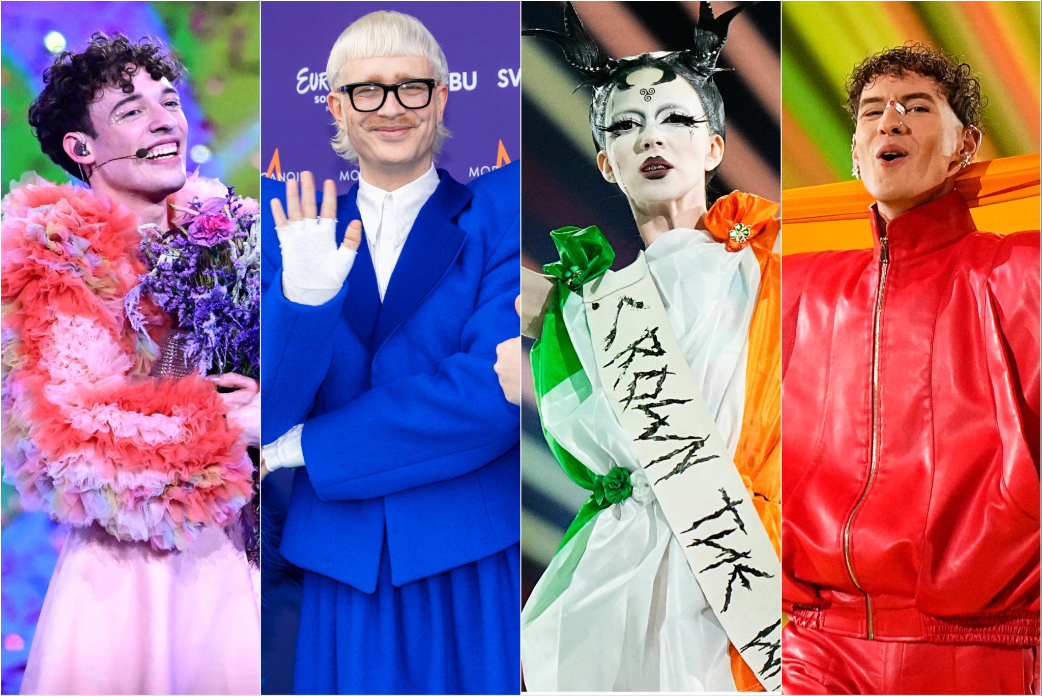 <p>L-R: Nemo, Joost, Bambie Thug and Silvester</p>