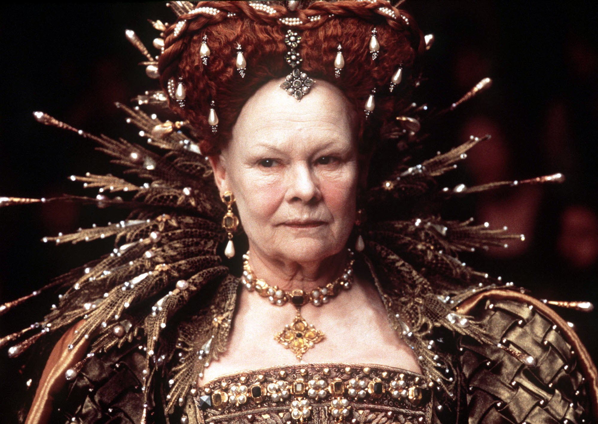 Dench in ‘Shakespeare in Love’ as Queen Elizabeth I