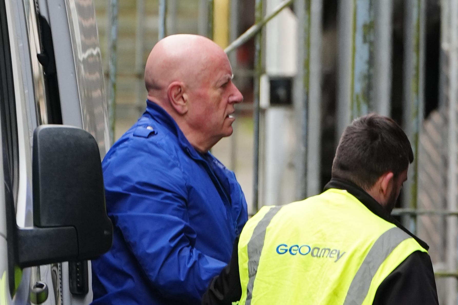 Neil Foden arrives at Mold Crown Court (Peter Byrne/PA)