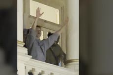 Tom Holland blows kisses to fans after first Romeo and Juliet show