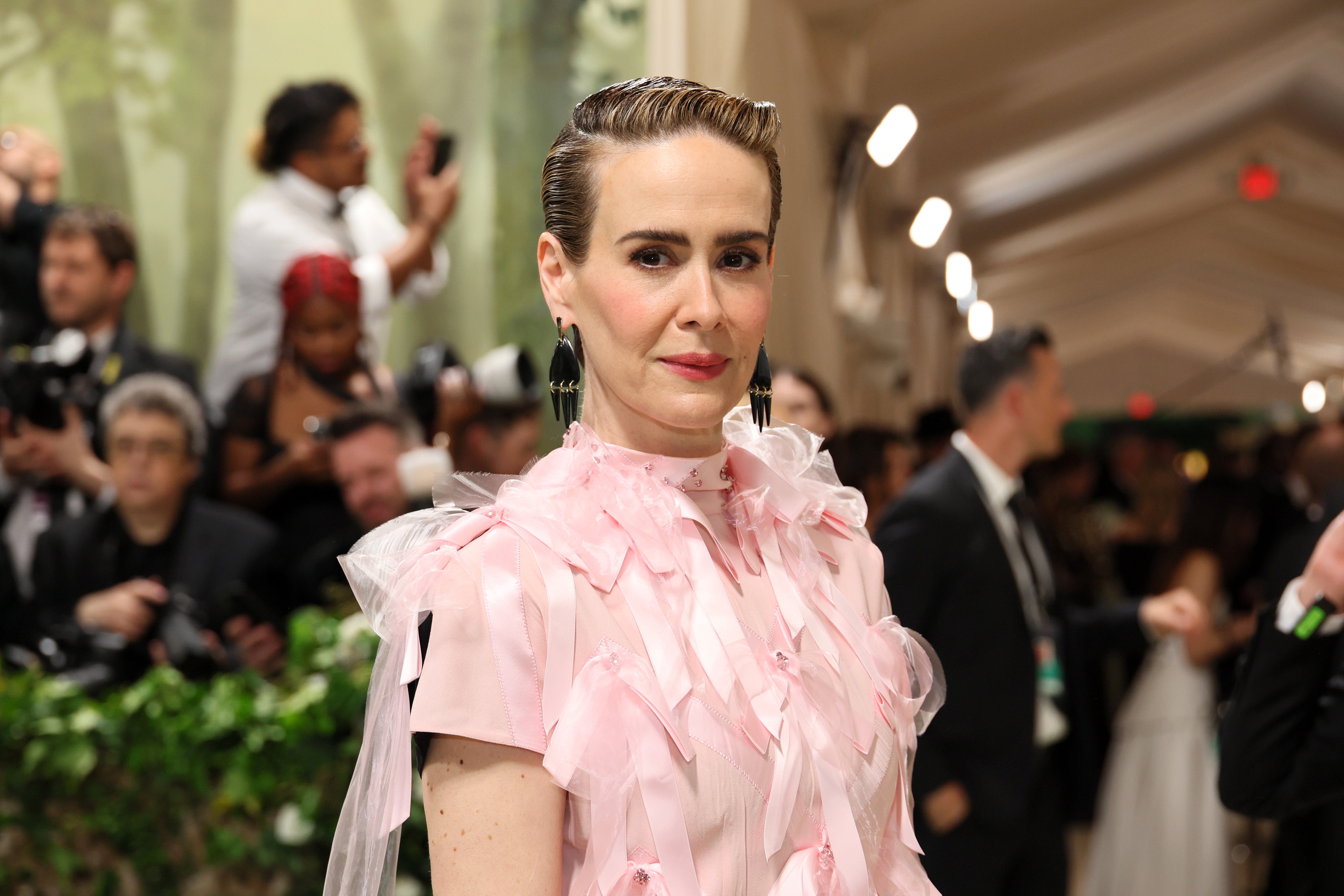 Sarah Paulson attends The 2024 Met Gala