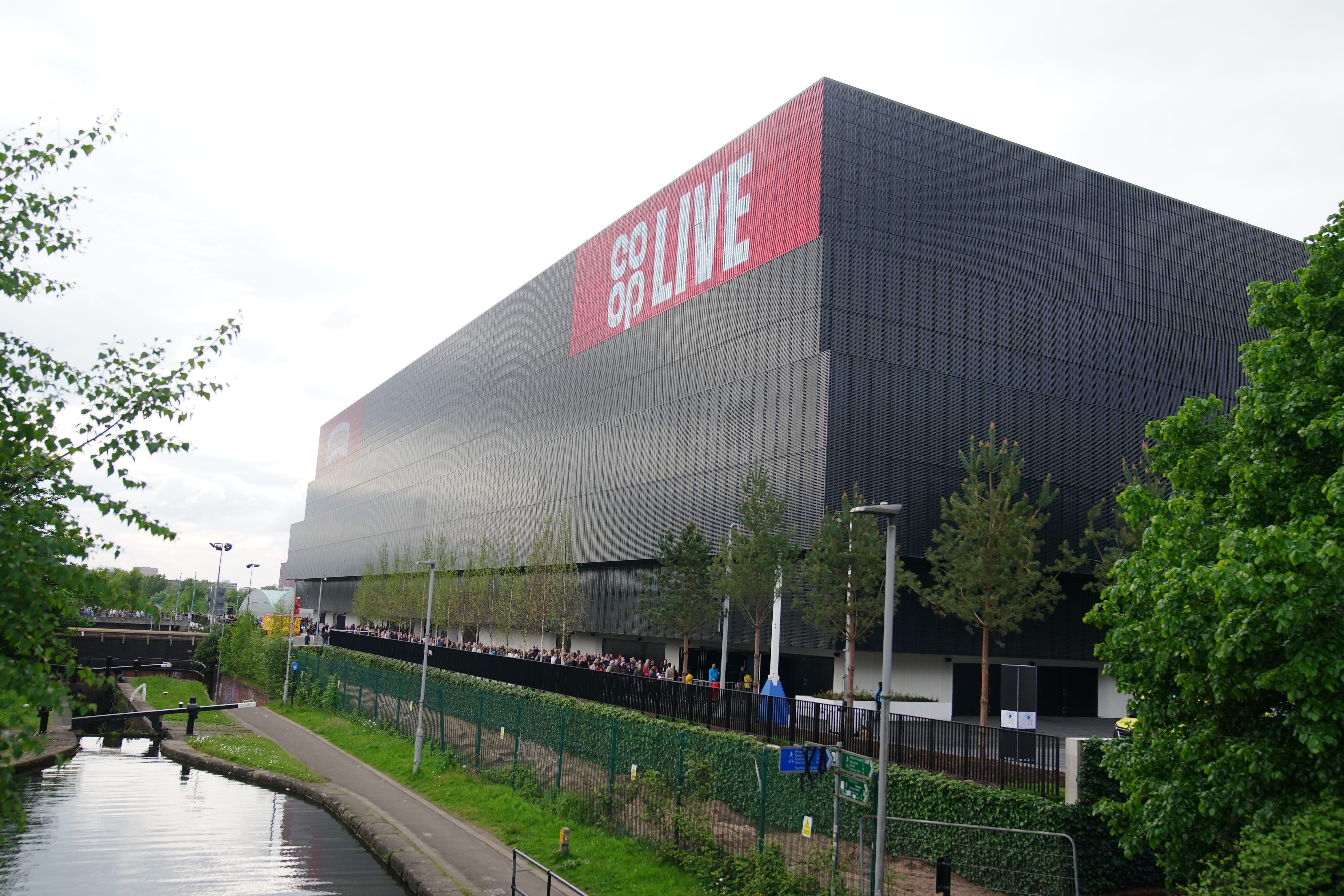 An exterior general view of the Co-op Live in Manchester ahead of the Elbow concert (Peter Byrne/PA)