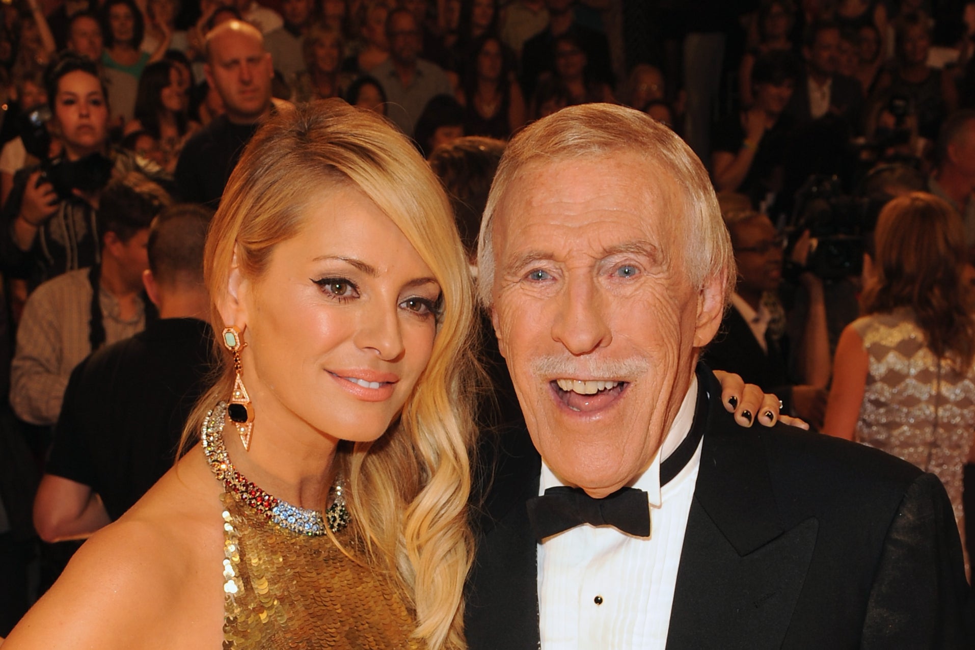 Tess Daly and the late ‘Strictly’ presenter Bruce Forsyth