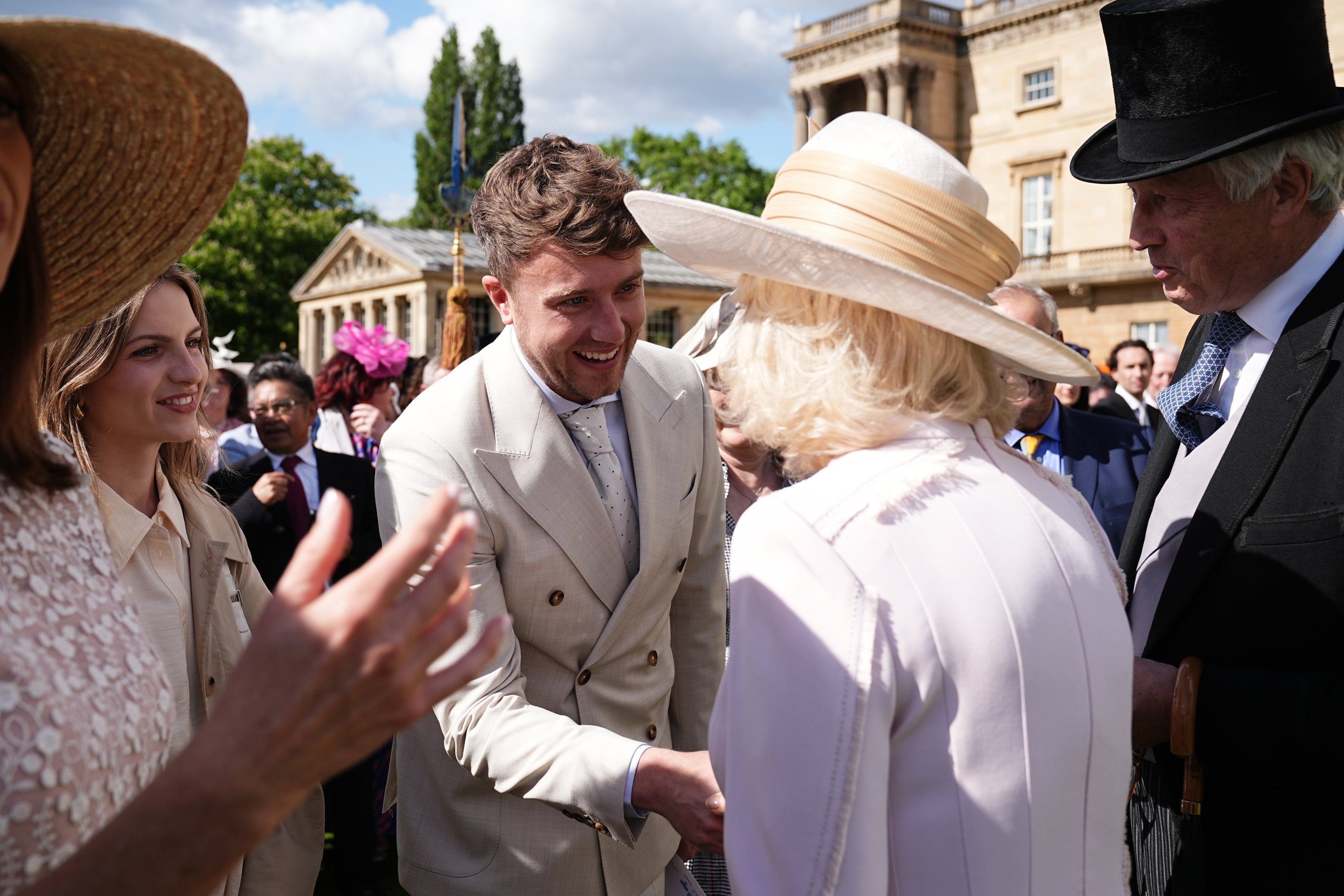 DJ Roman Kemp was among the musical guests