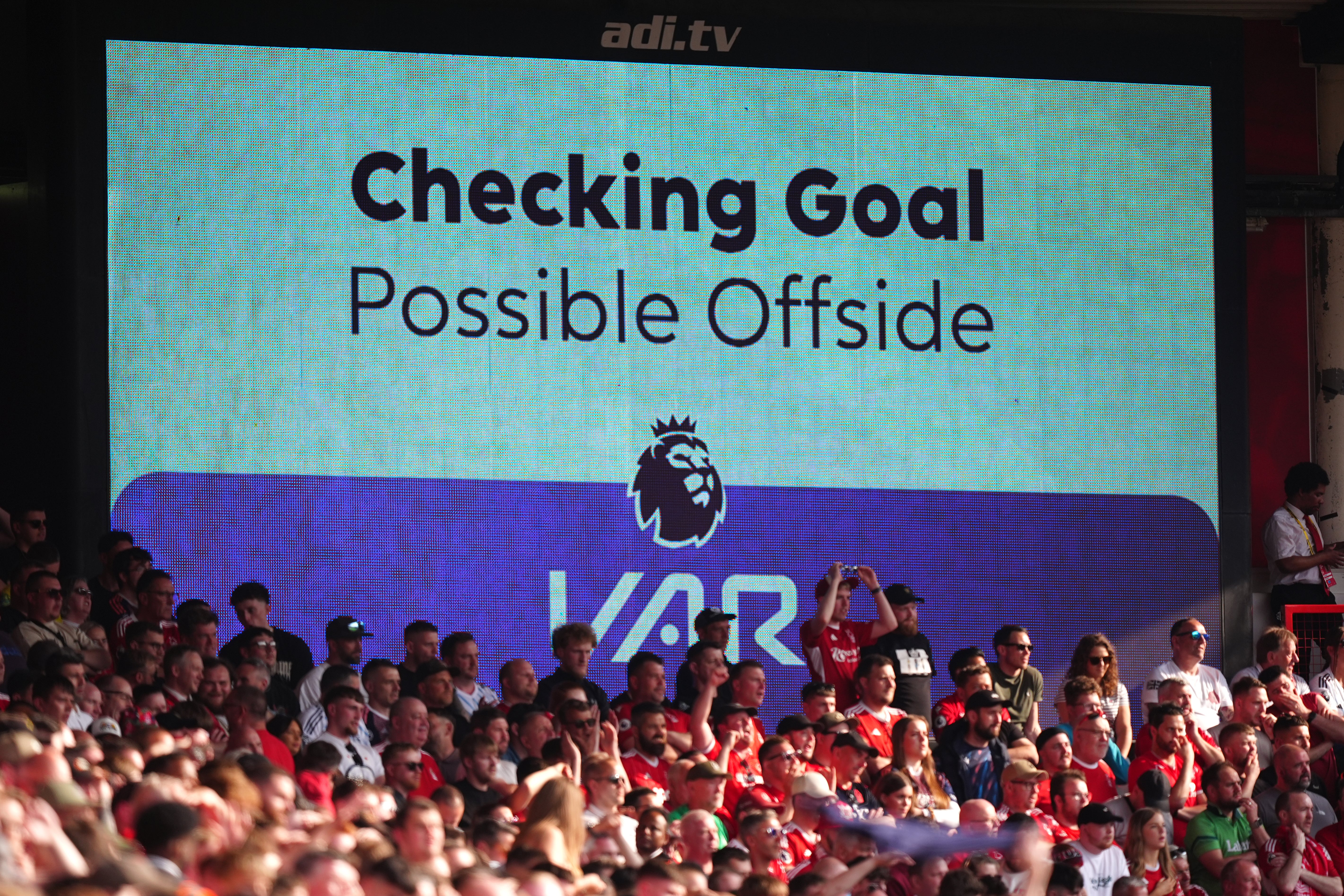 In-stadium communication of VAR decisions has been highlighted as an area for improvement