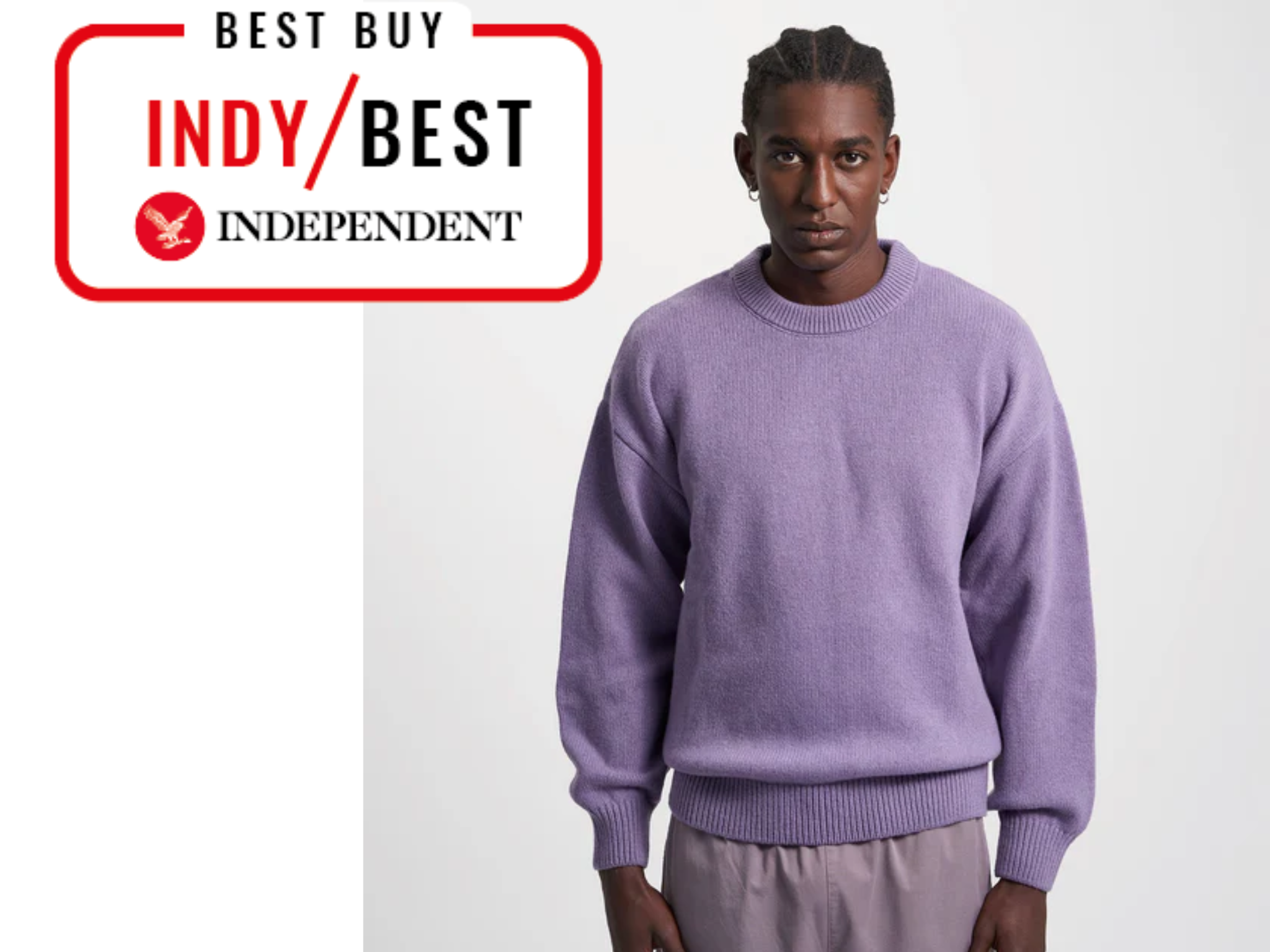 Colorful Standard oversized merino wool crew