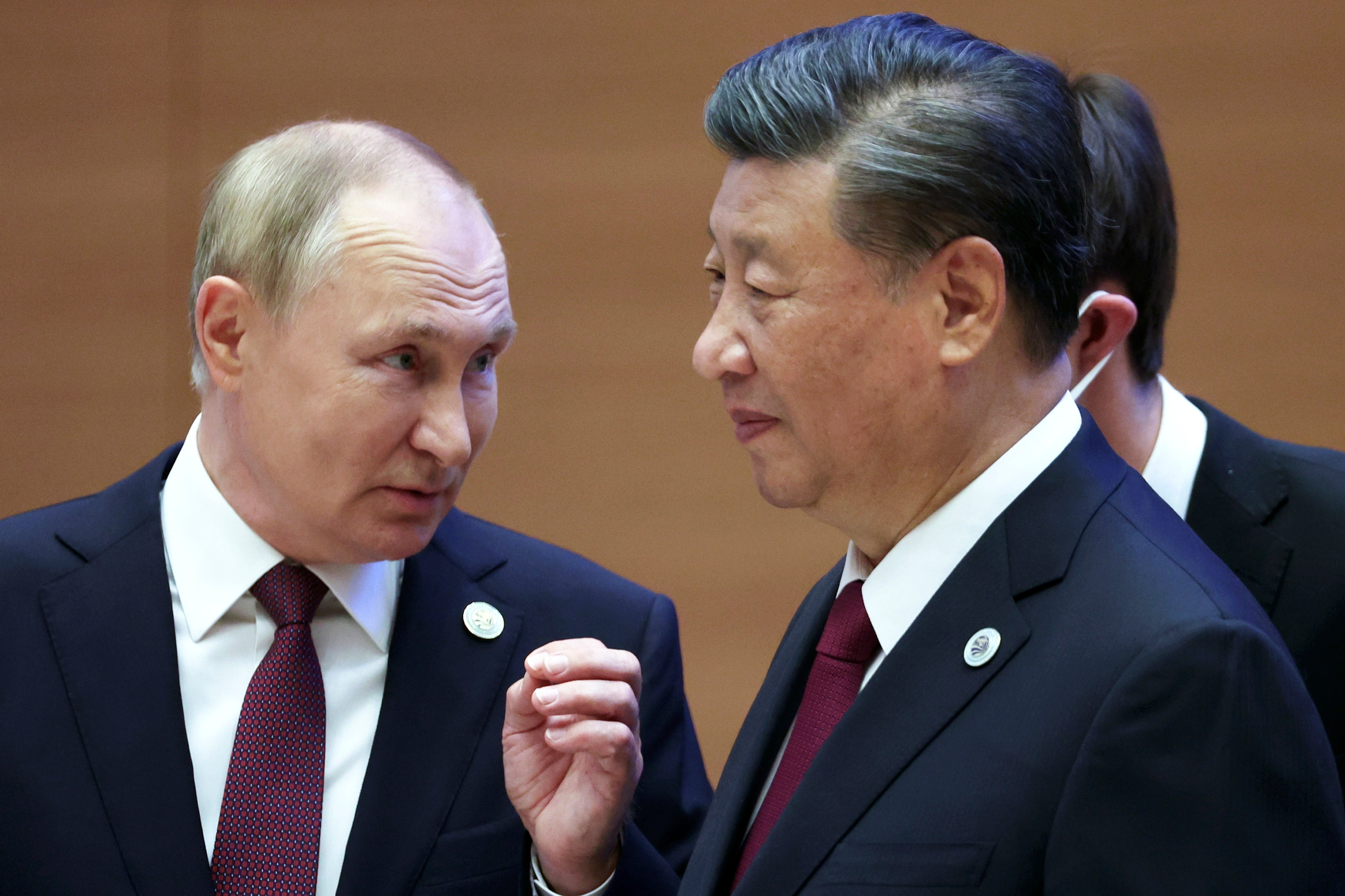 Vladimir Putin and Xi Jinpin pictured in 2022