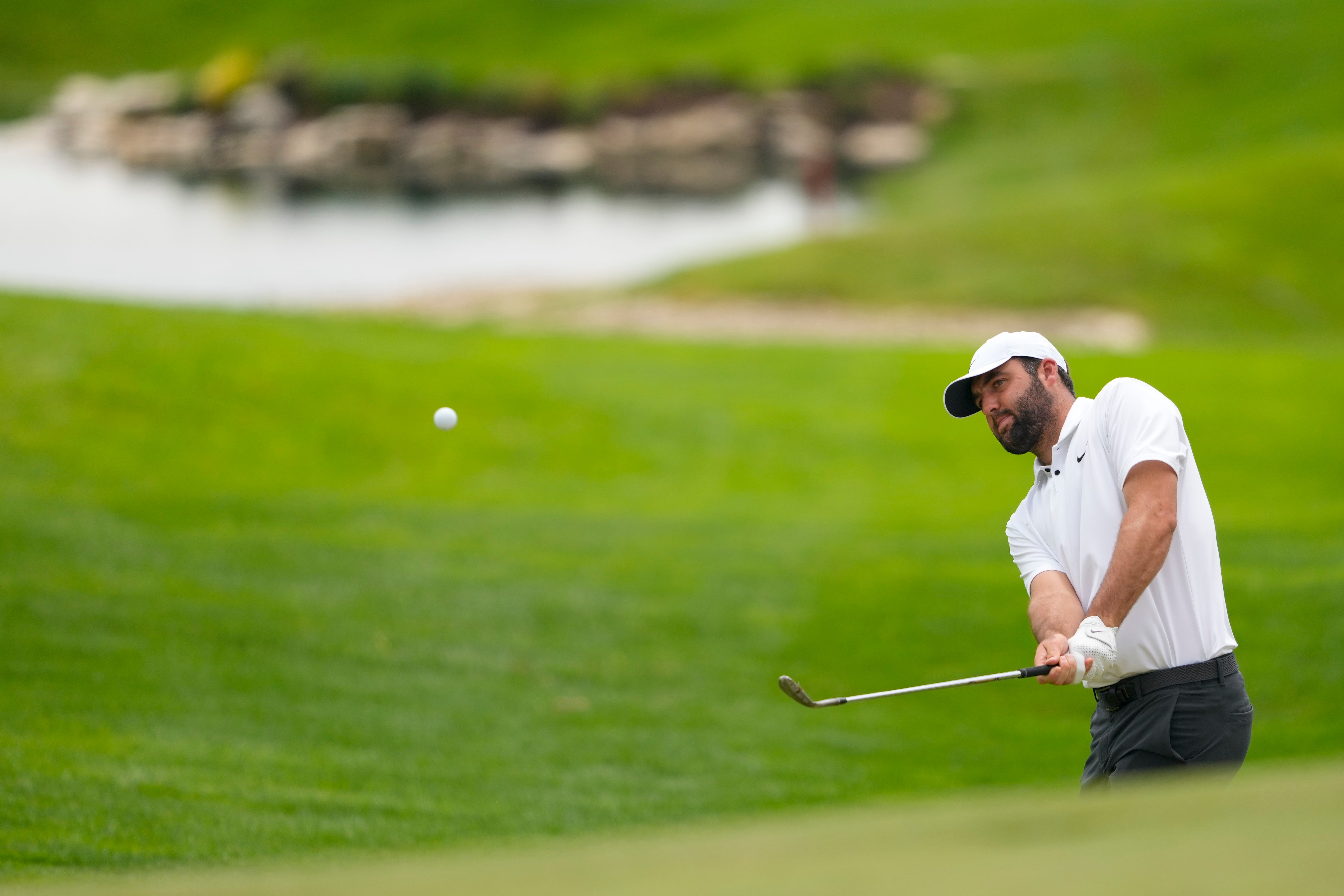 Scottie Scheffler shot a four-under 67 in round one