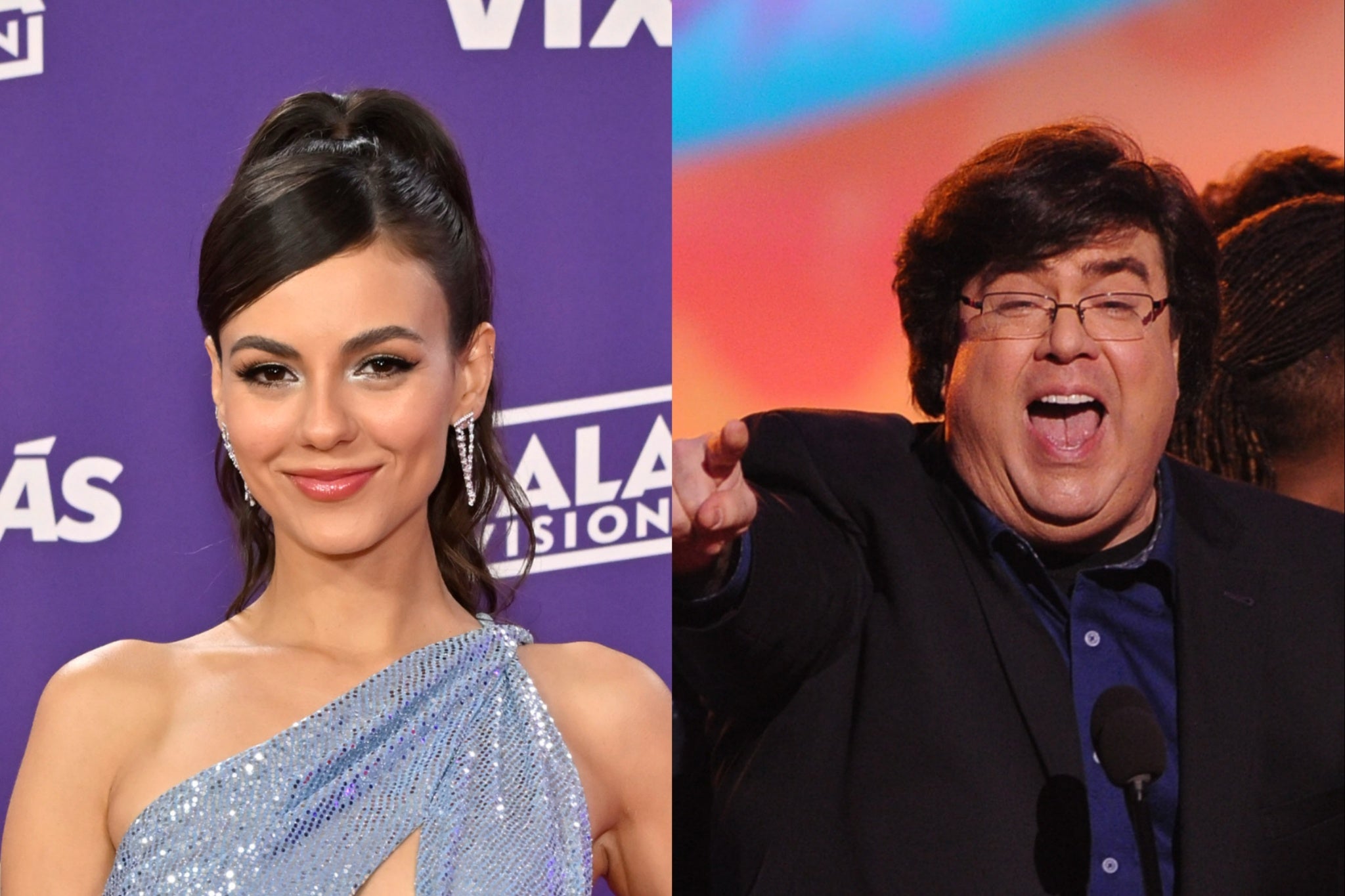 Victoria Justice and Dan Schneider