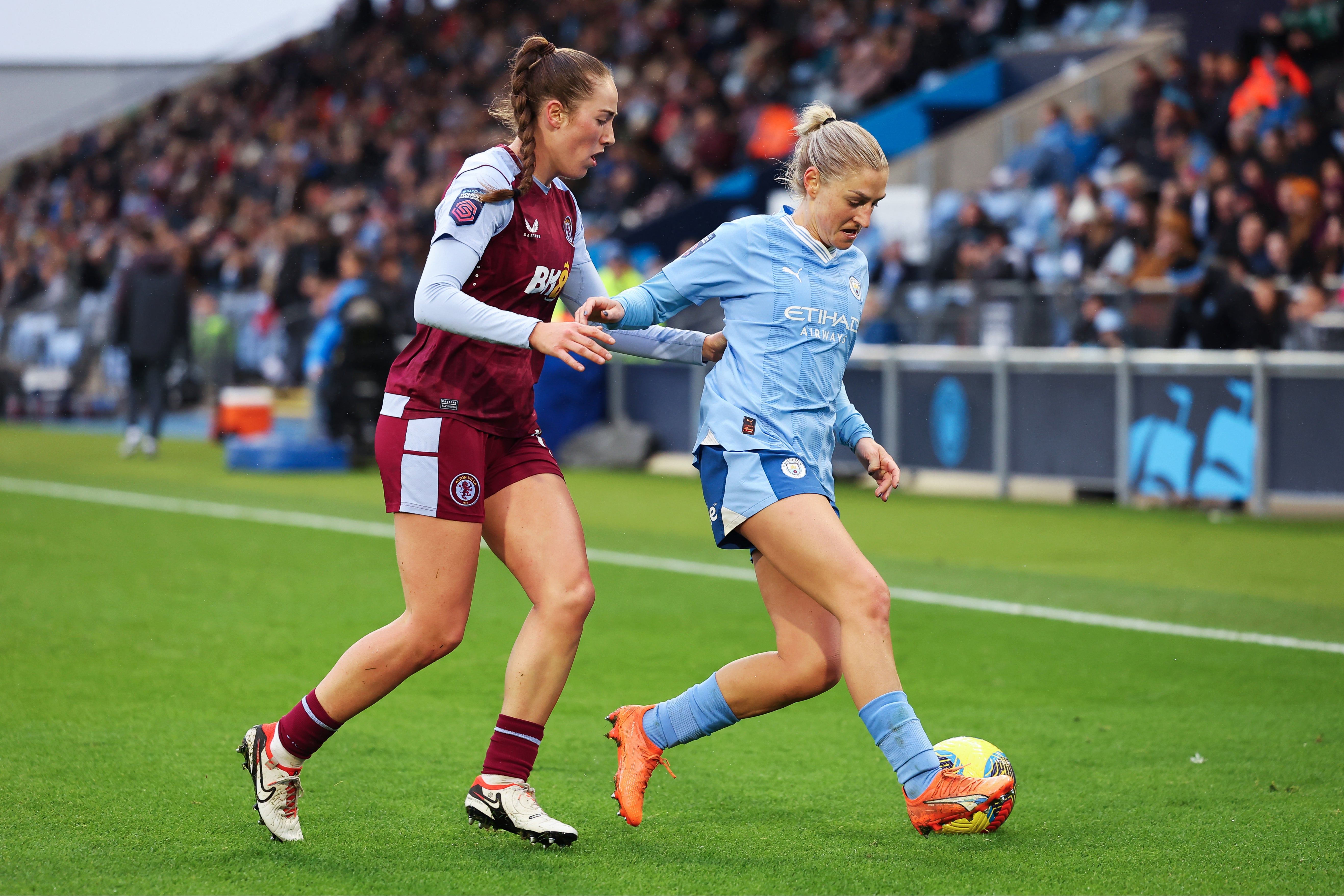 Lucy Parker (left) will hope to make her Lionesses debut