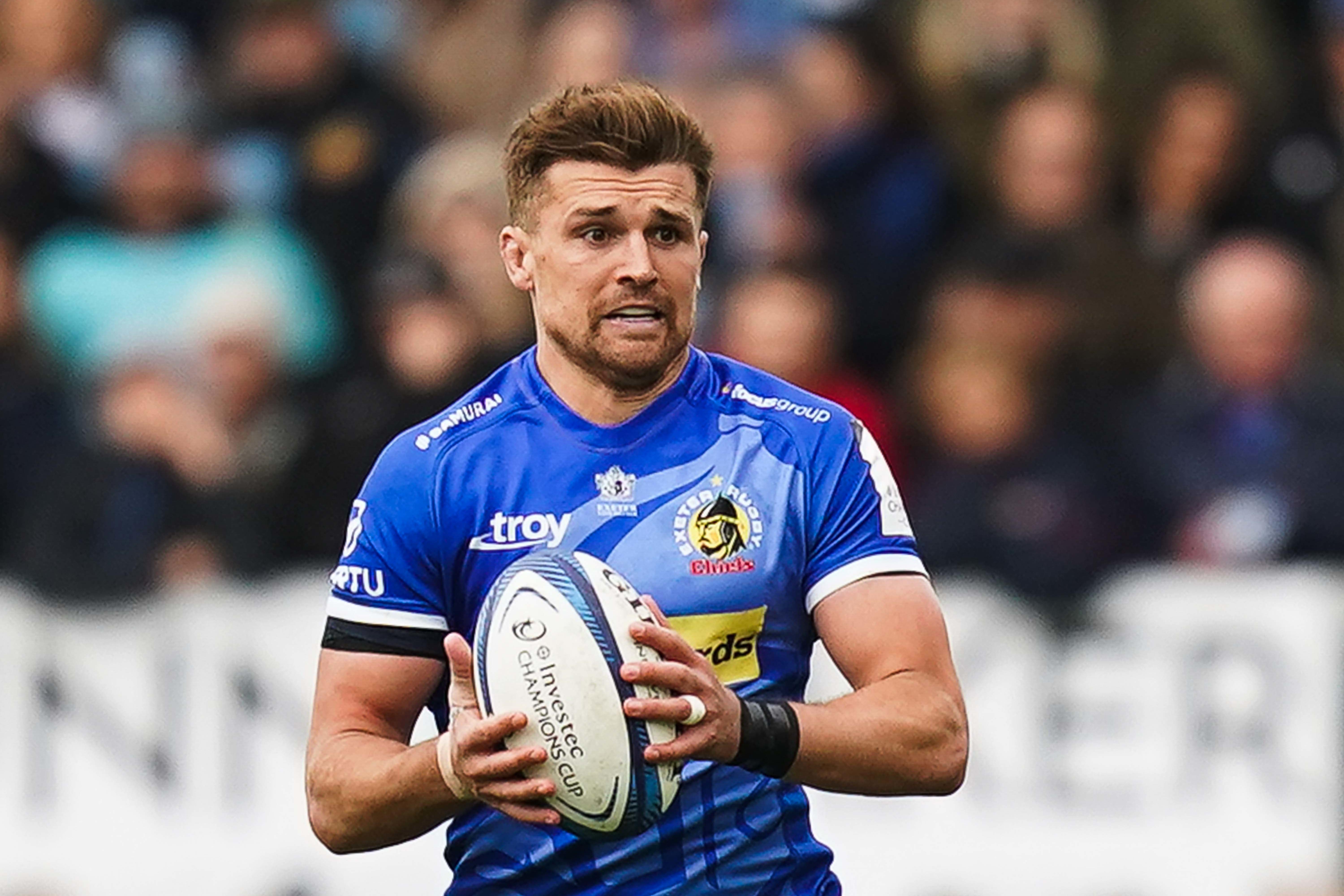 Henry Slade has agreed a new contract with Exeter (Robbie Stephenson/PA)