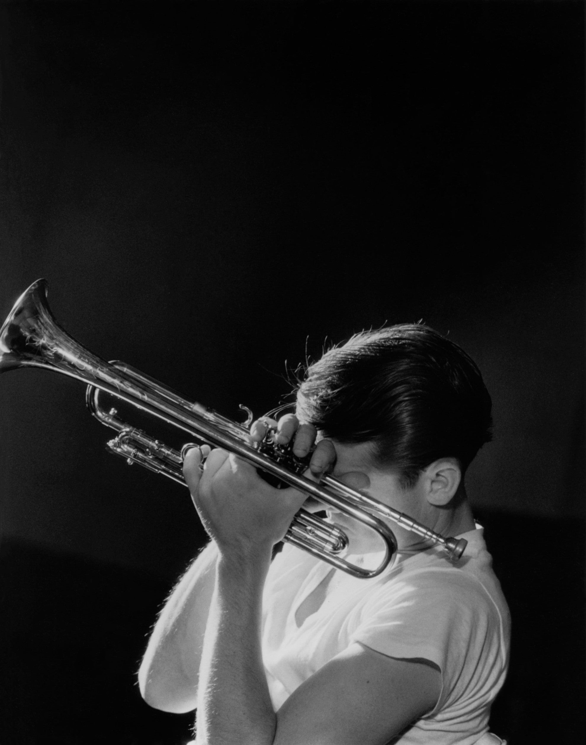 ‘Chet Baker’ by Herman Leonard, 1956