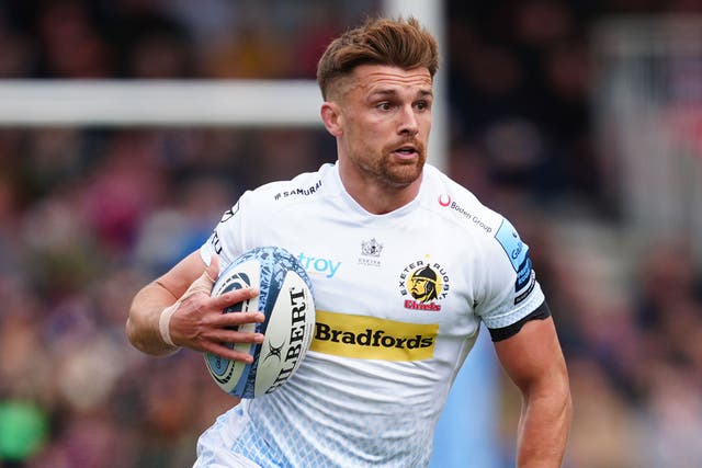 <p>Henry Slade has agreed a new contract with Exeter Chiefs (David Davies/PA)</p>