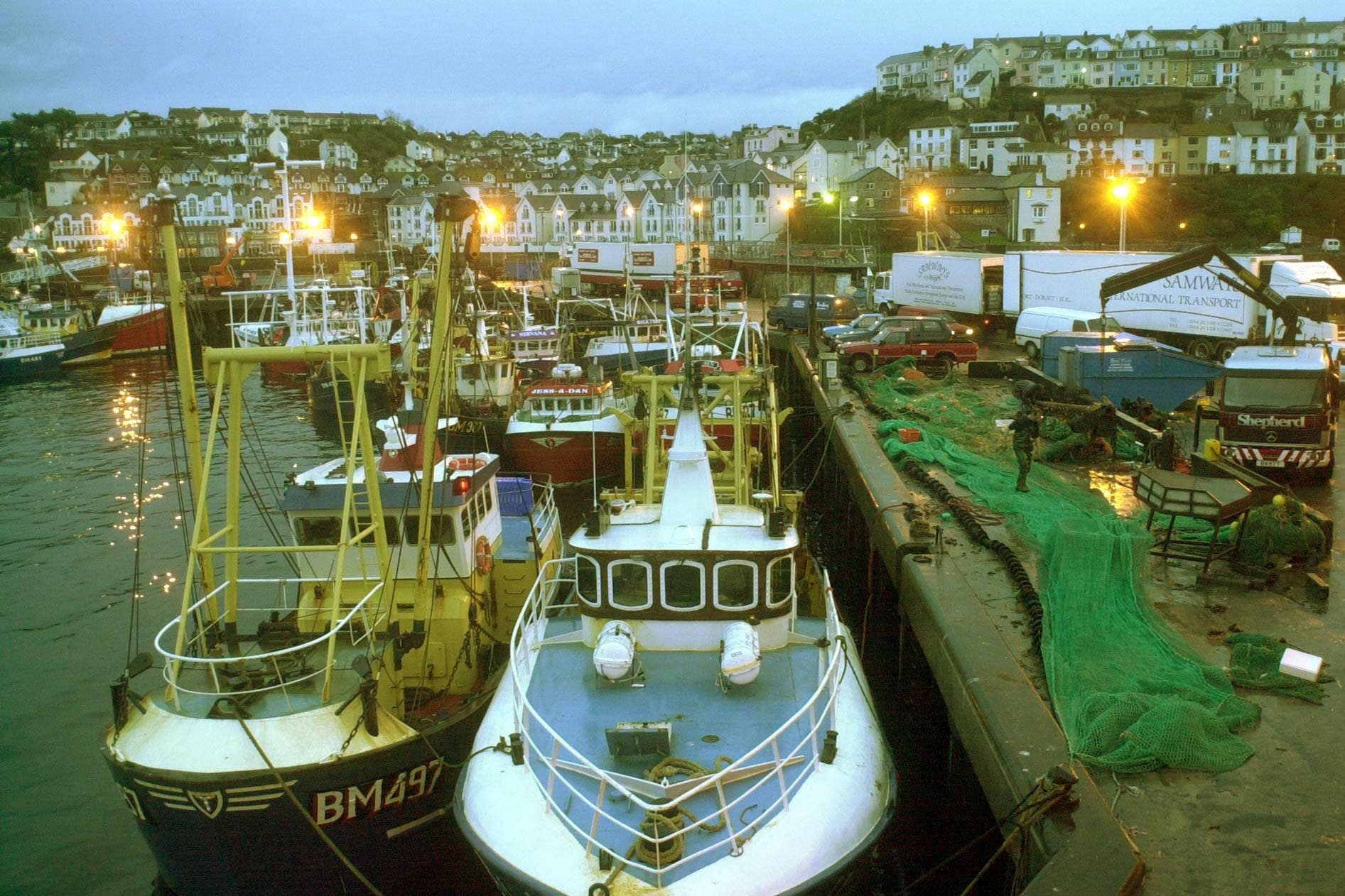 Brixham Harbour (Barry Batchelor/PA)