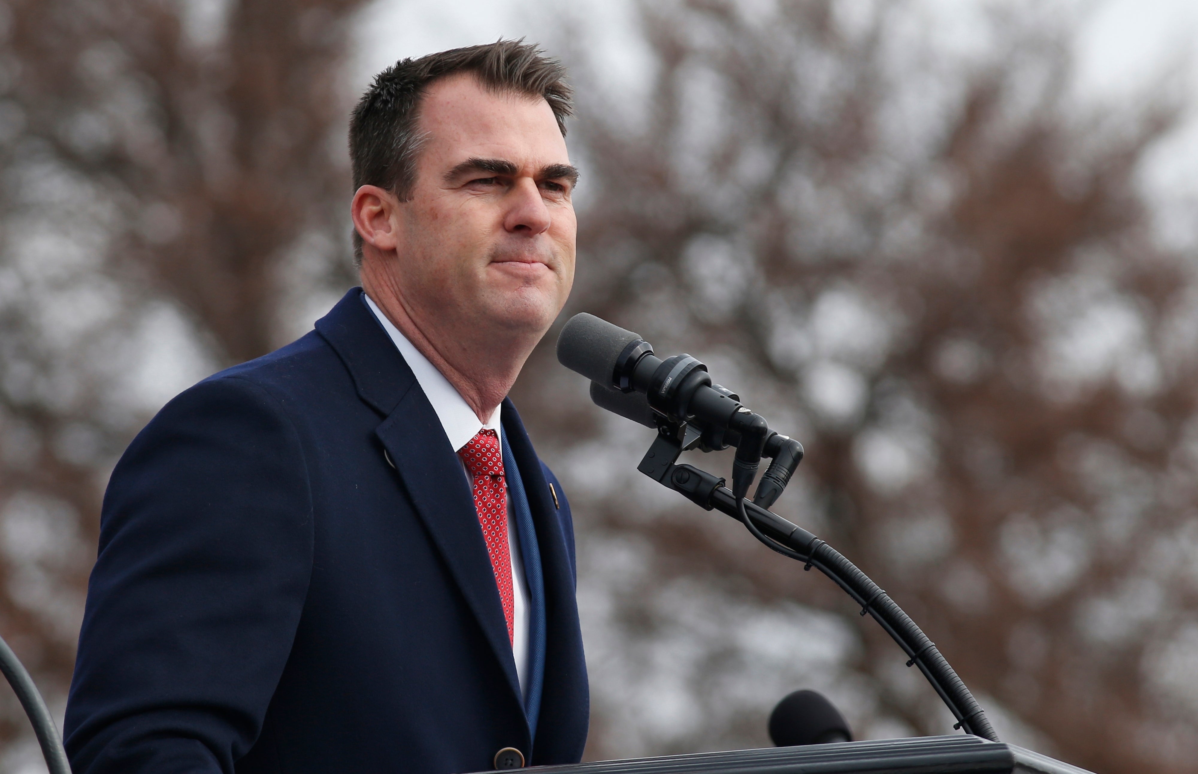 Oklahoma Governor Kevin Stitt was one official to voice their disdain