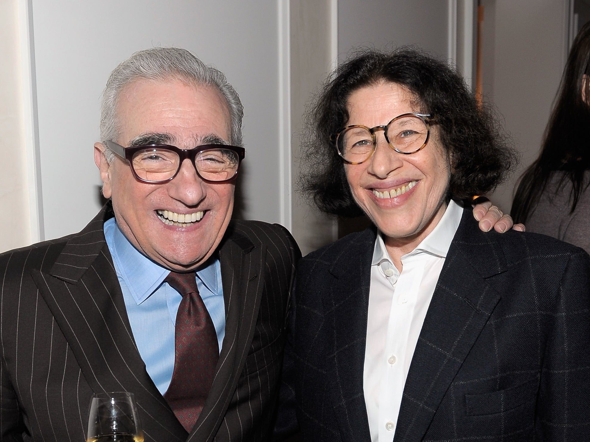 Scorsese and Lebowitz in 2012