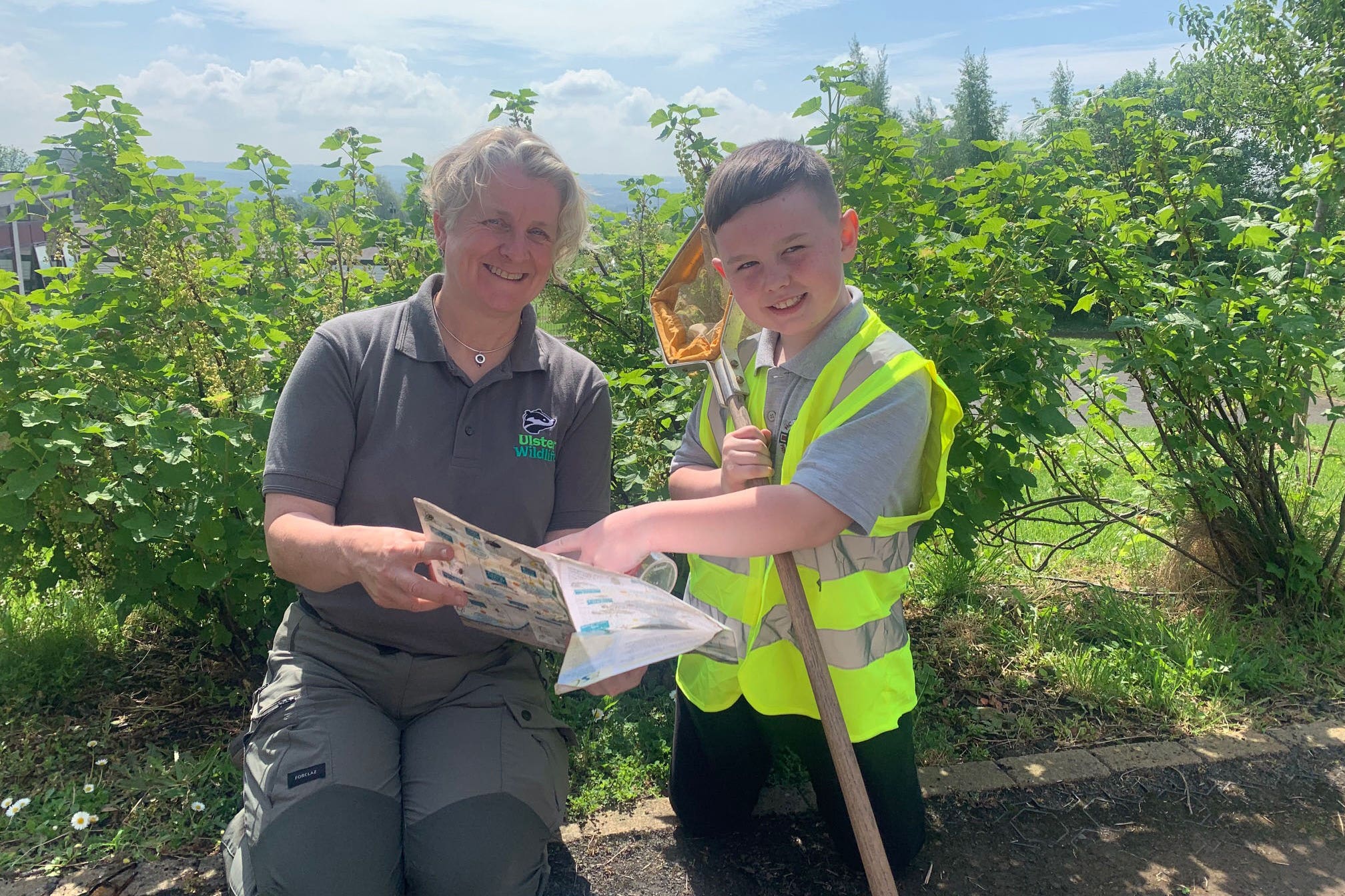 Dawn Patterson, from Ulster Wildlife, who helped Kohen Fitzsimmons identify his discovery (UlsterWildlife/PA)