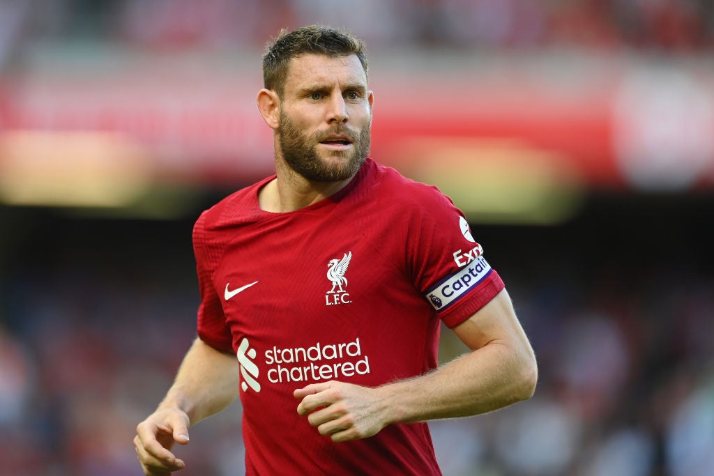 Milner spent eight years at Anfield