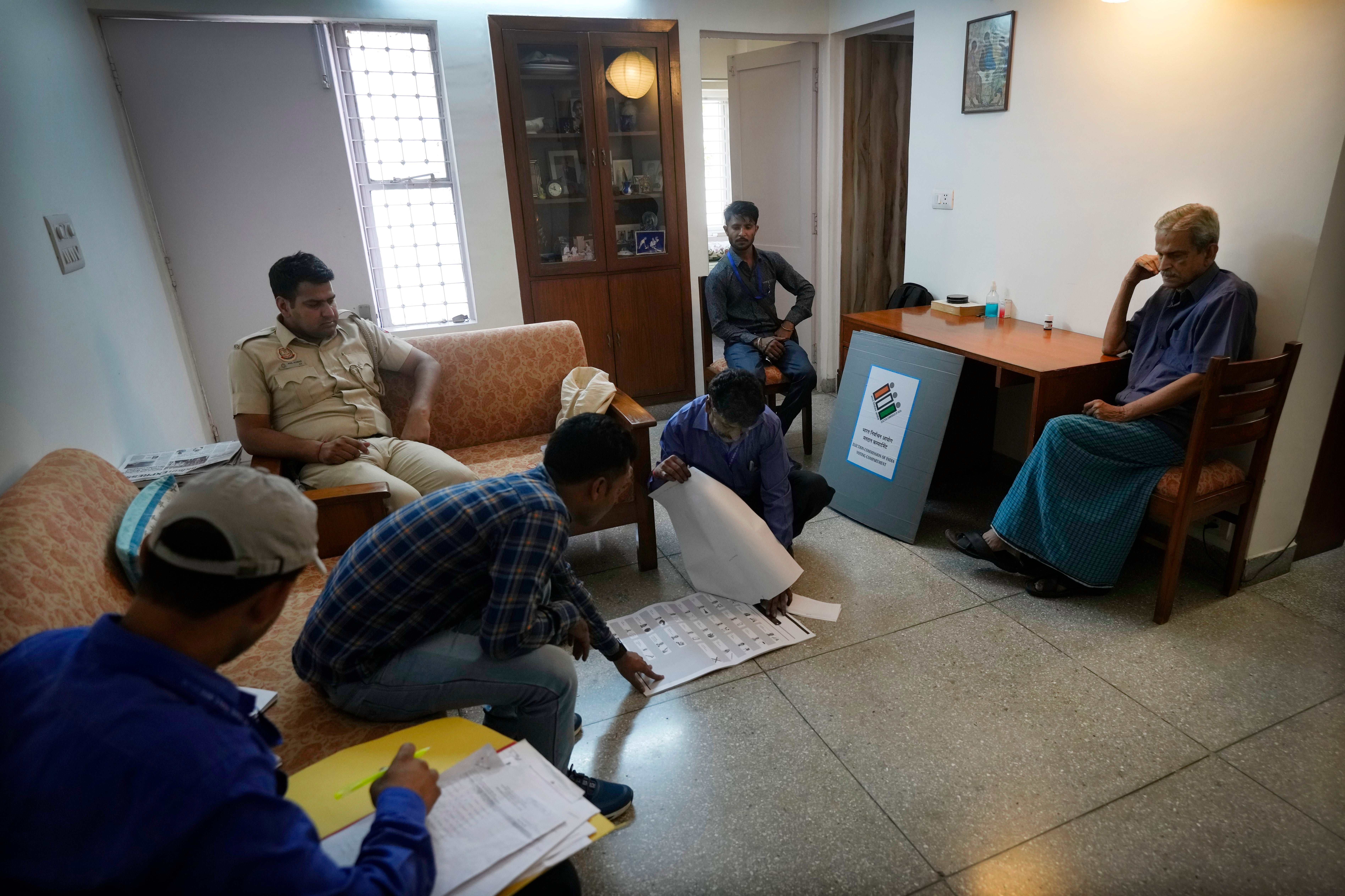 India Election Elderly Photo Gallery