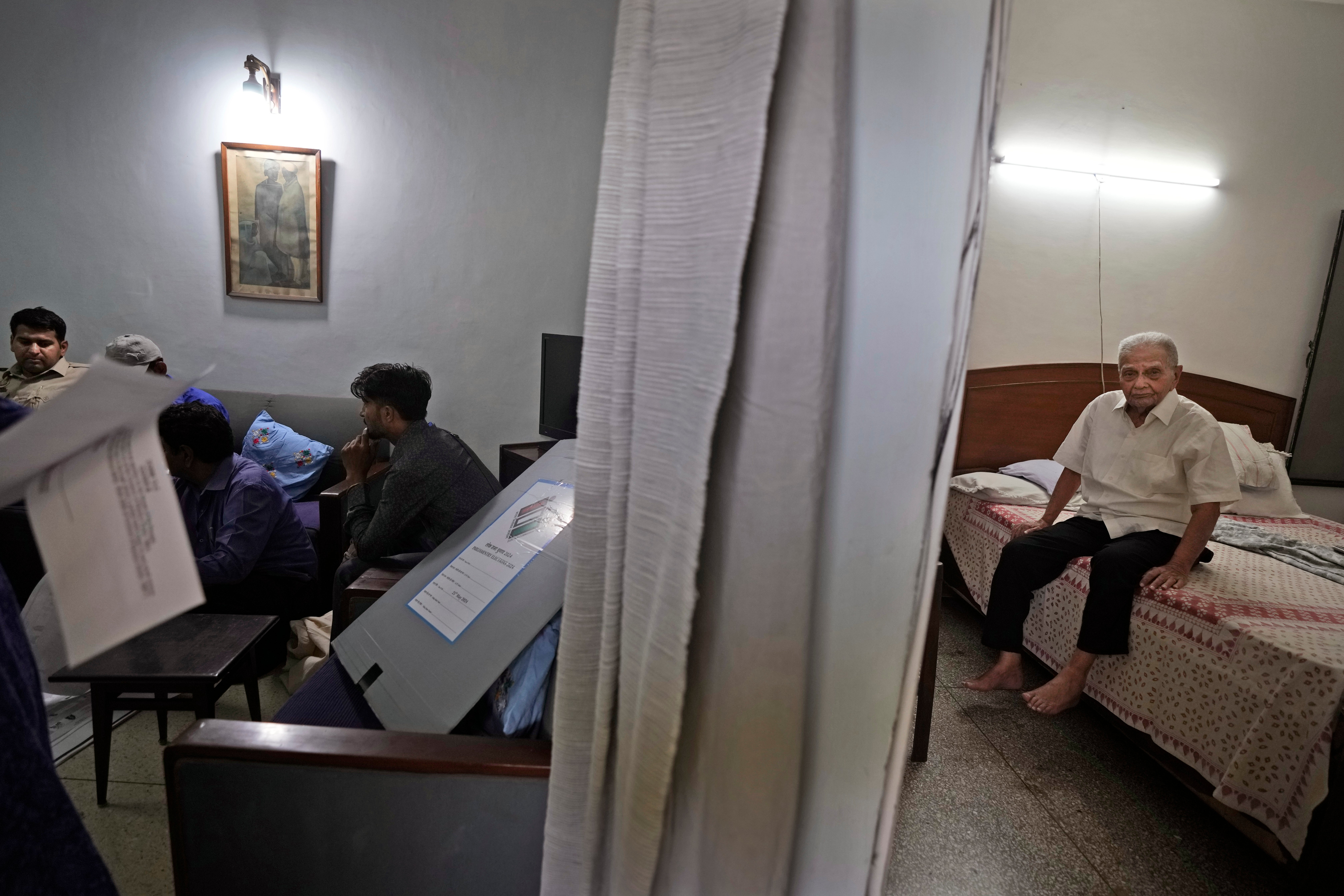 India Election Elderly Photo Gallery