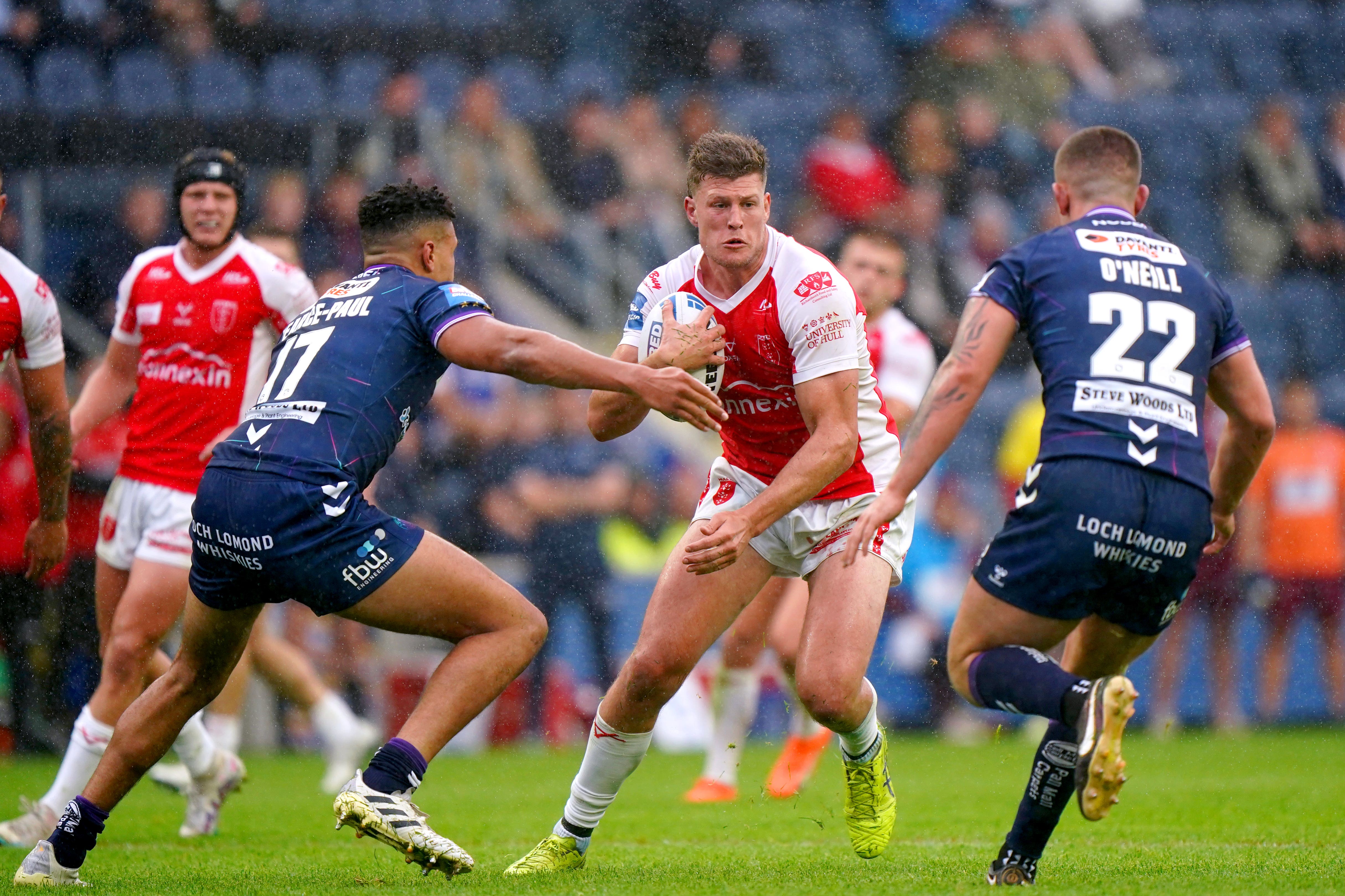 Hull KR and Wigan square off in a repeat of last year’s Betfred Challenge Cup semi-final (Tim Goode/PA)