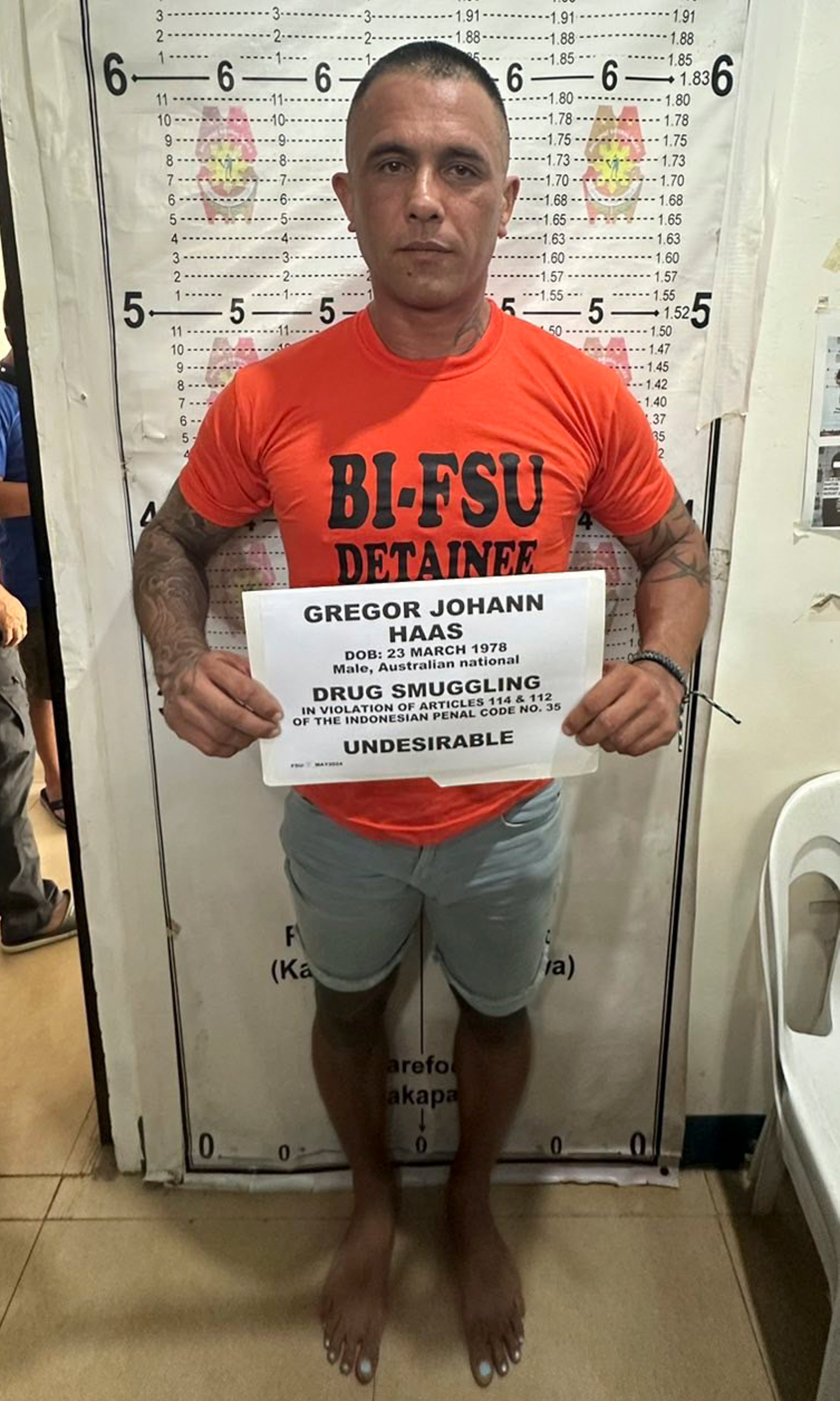 Philippines Indonesia Australian Drug Suspect