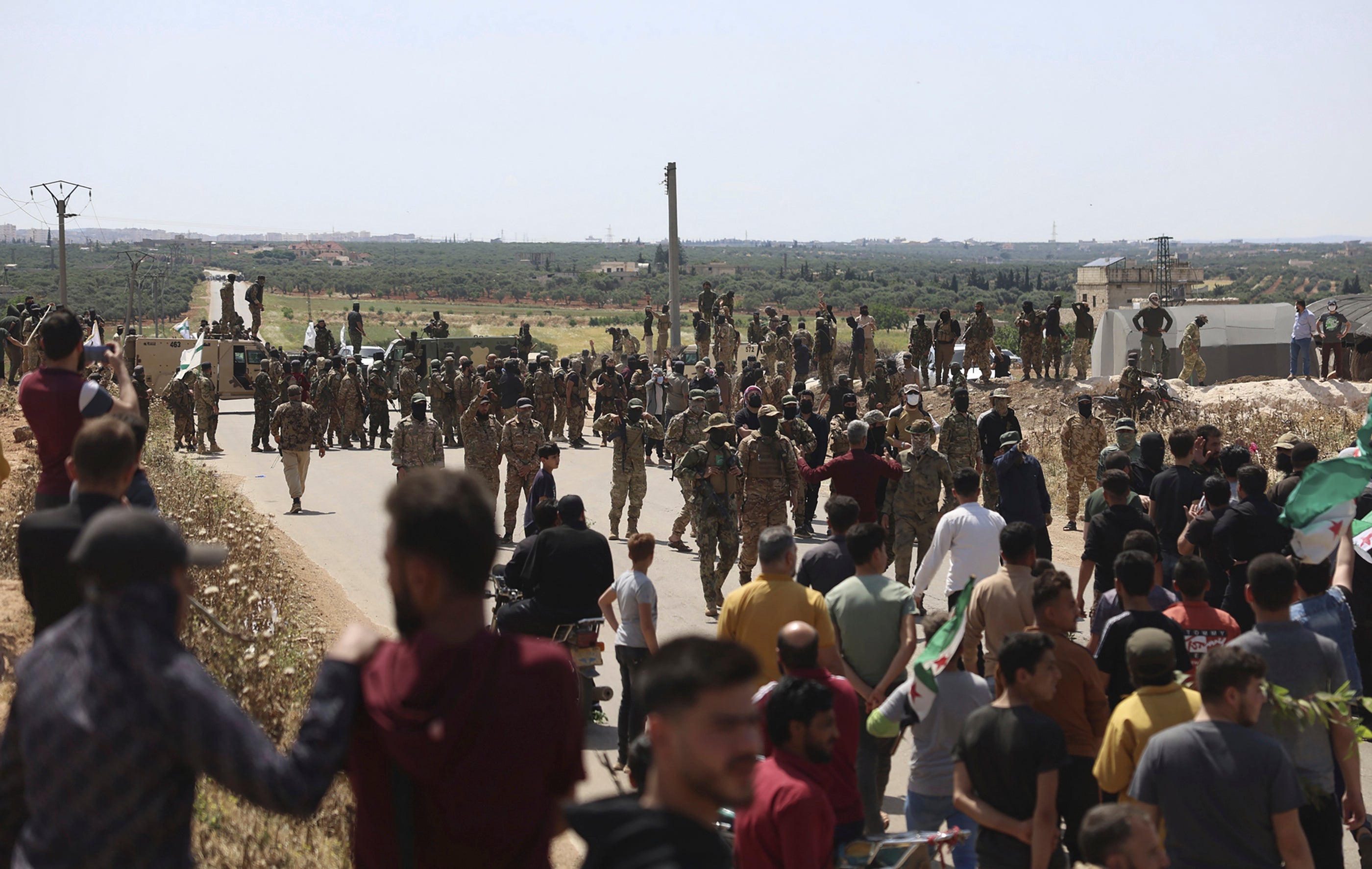 Syria Idlib Protests