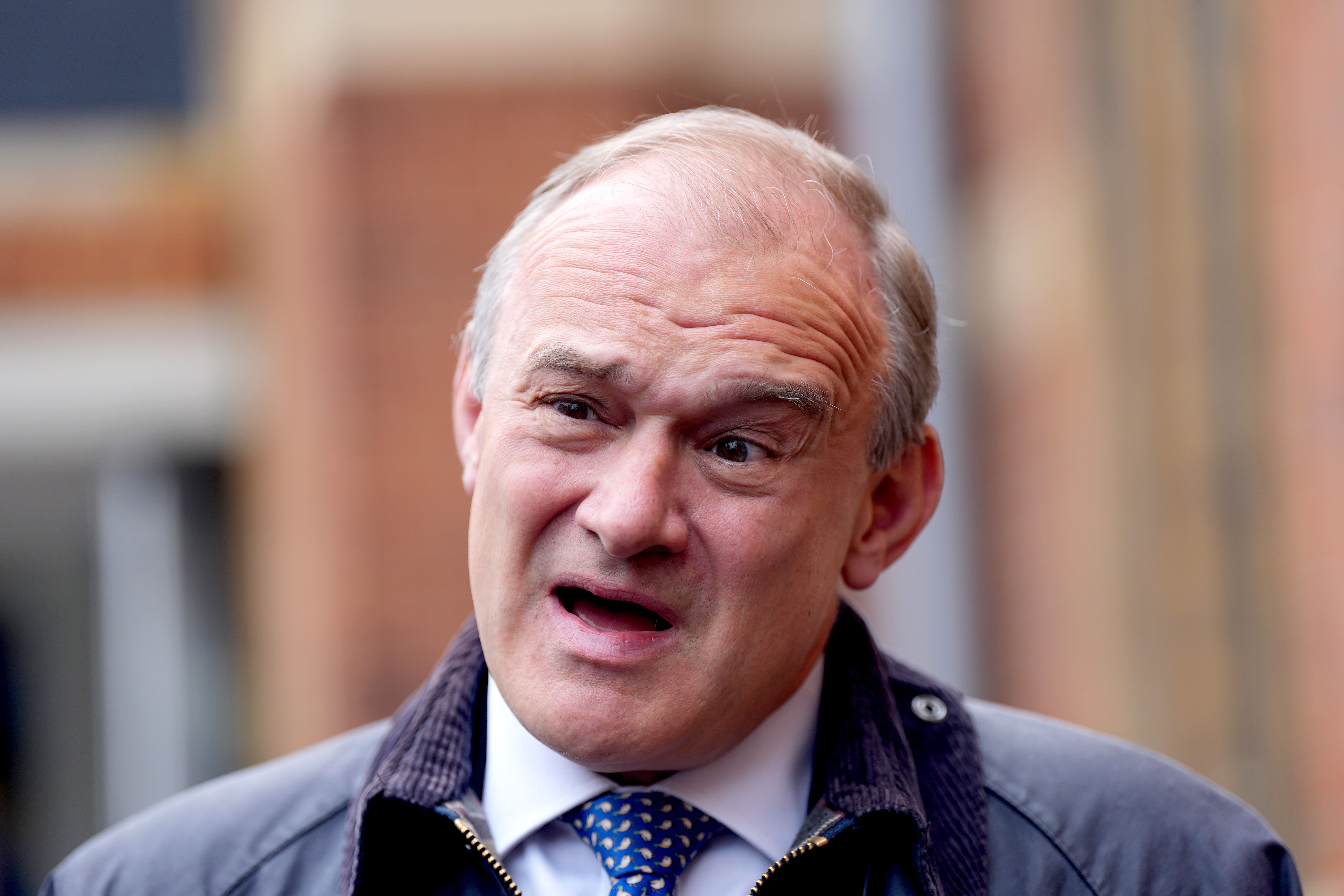 Liberal Democrat leader Sir Ed Davey hit out at the SNP’s ‘carousel of chaos’ ahead of a visit to Scotland (Yui Mok/PA)