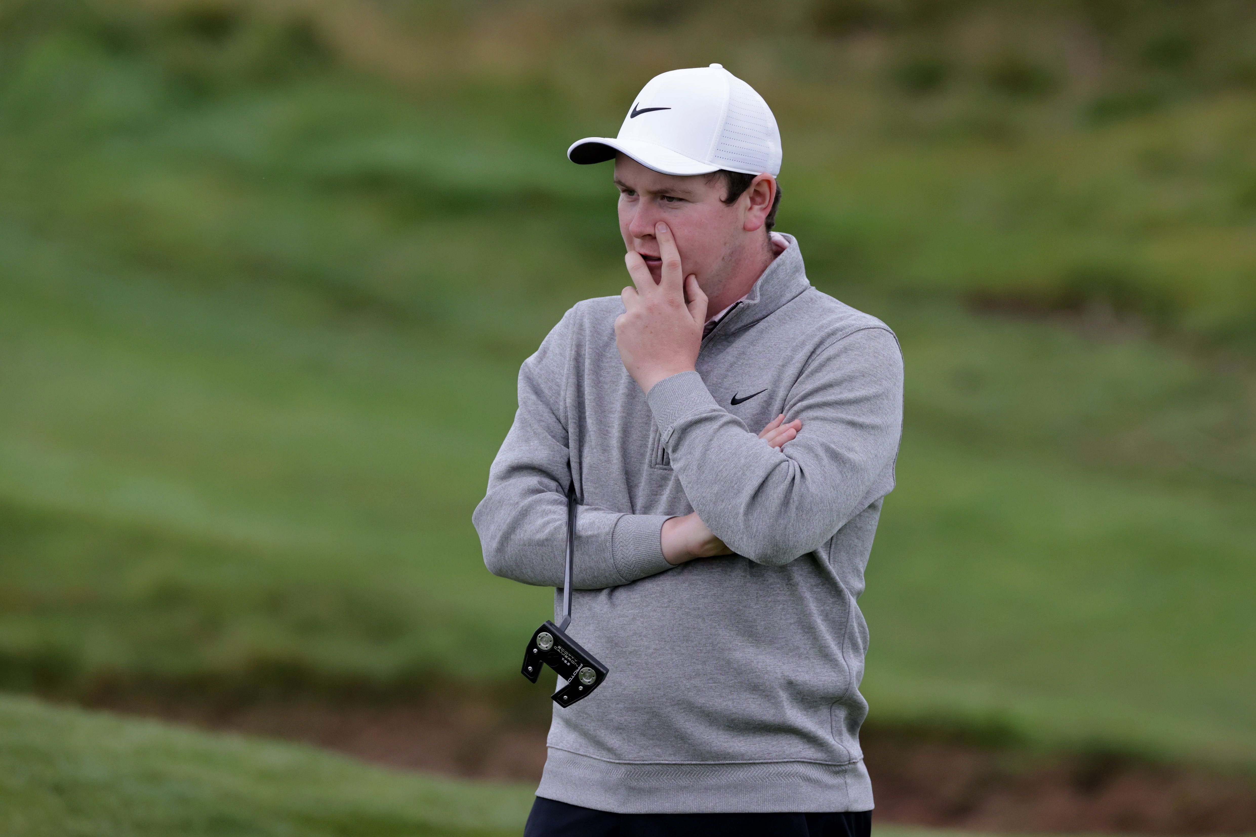 Robert MacIntyre suffered a poor finish to round two of the US PGA Championship (Steve Welsh/PA)