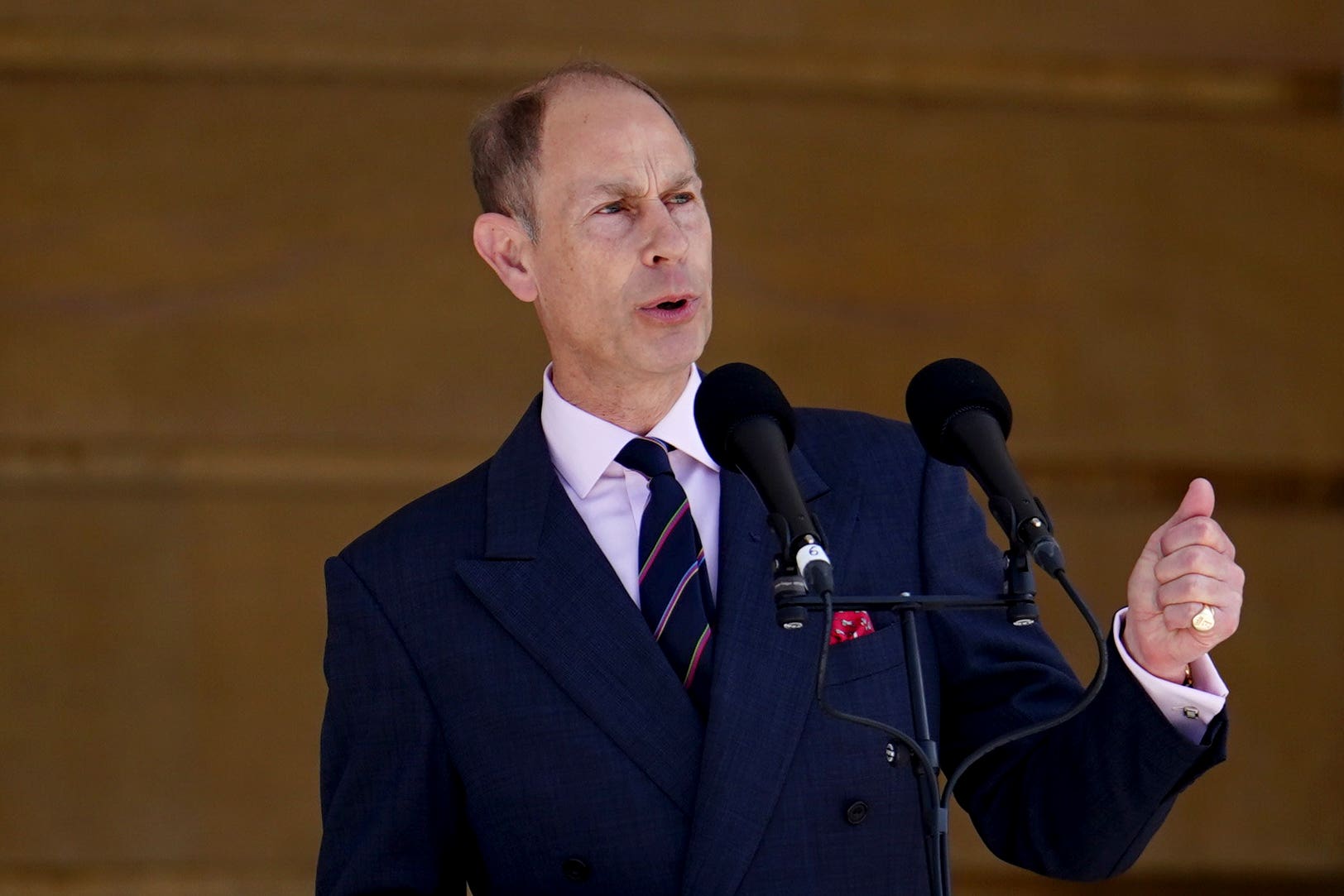 The Duke of Edinburgh addressed the General Assembly of the Church of Scotland on Saturday (Jordan Pettitt/PA)