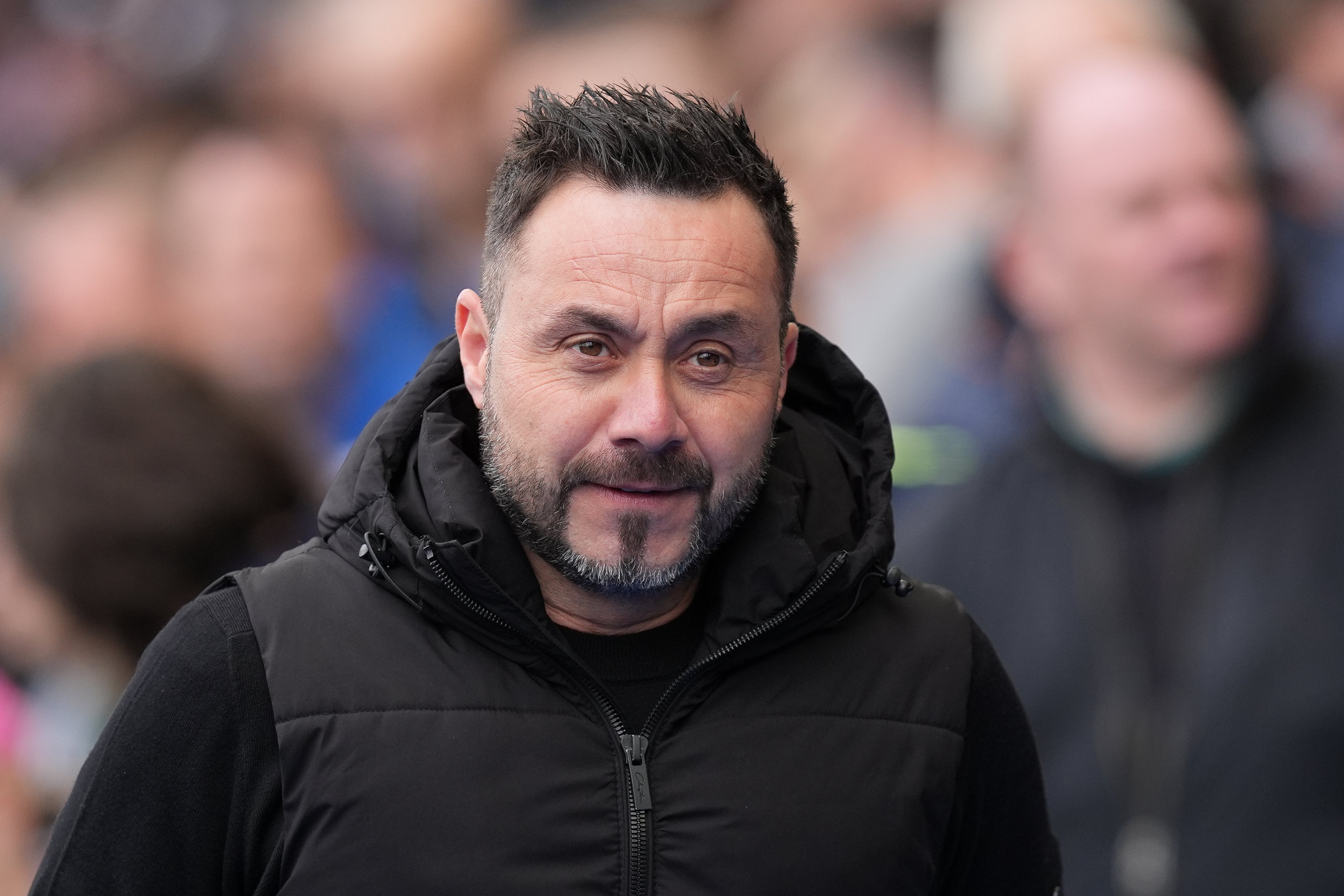 Head coach Roberto De Zerbi will leave Brighton