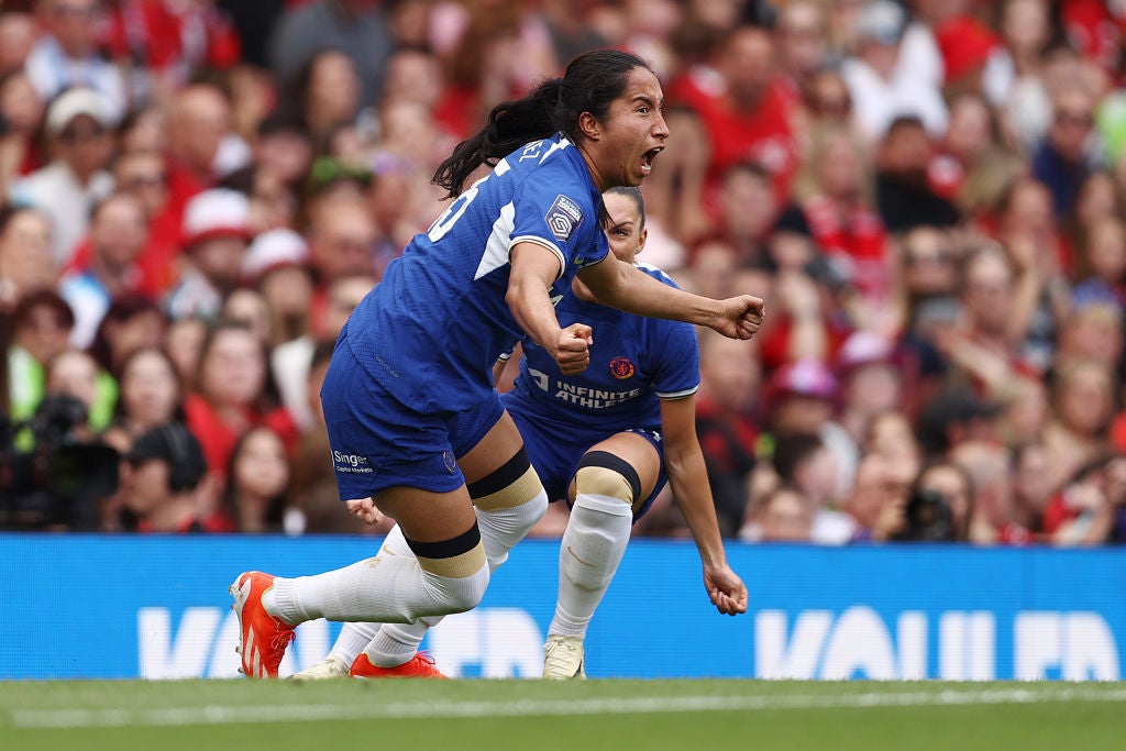 Mayra Ramirez starred as Chelsea crushed United